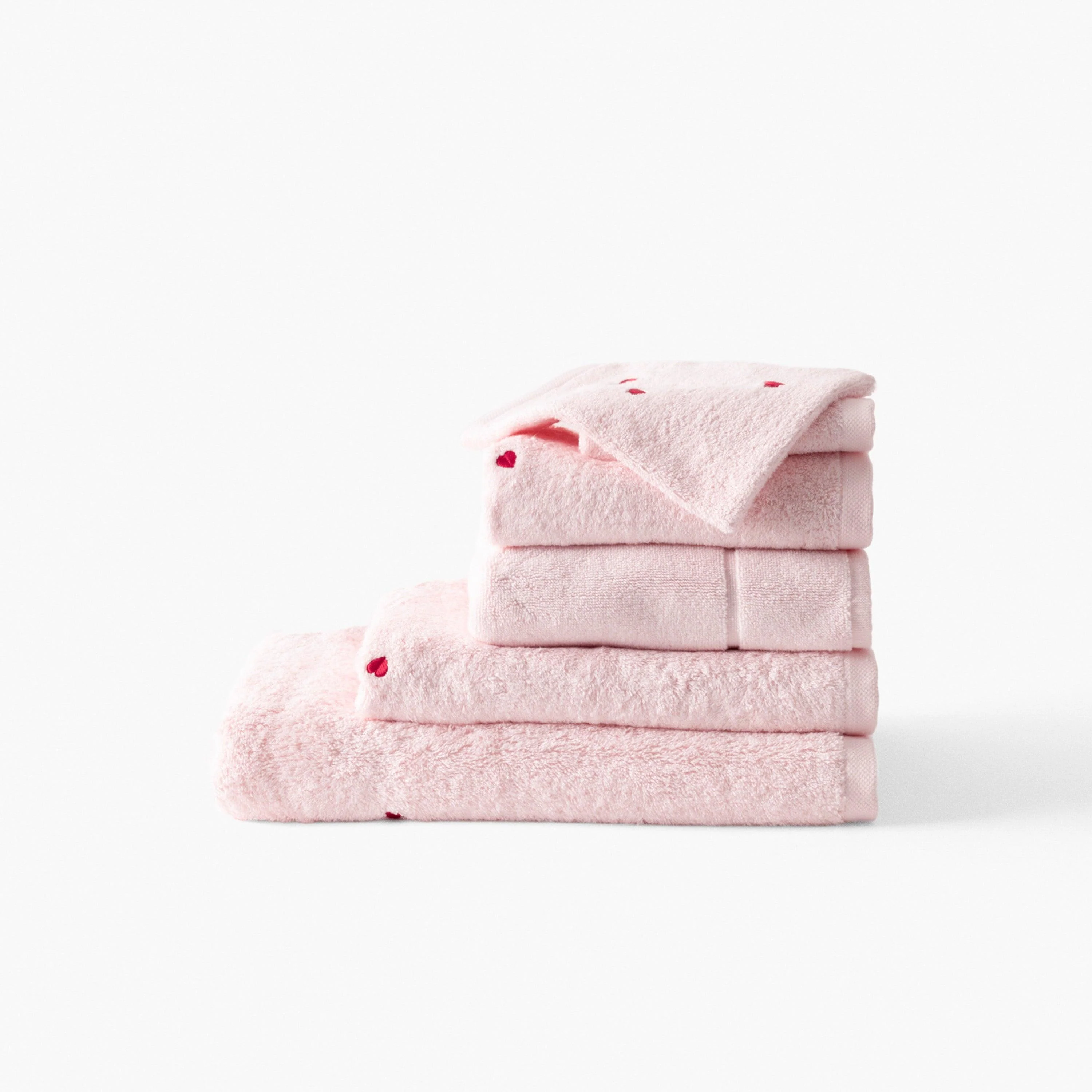 Adore Cotton Bath Mat - Pink - Image 3