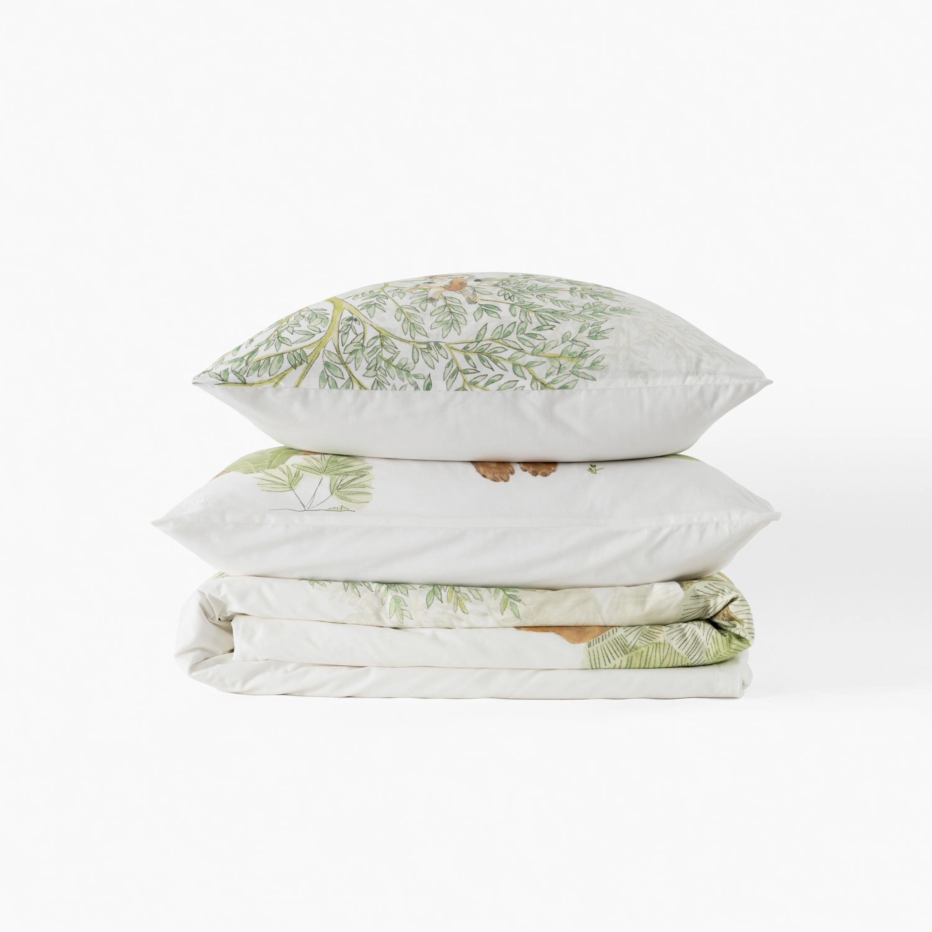 Anima Rectangular Organic Cotton Pillowcase - Multicolour - Image 5