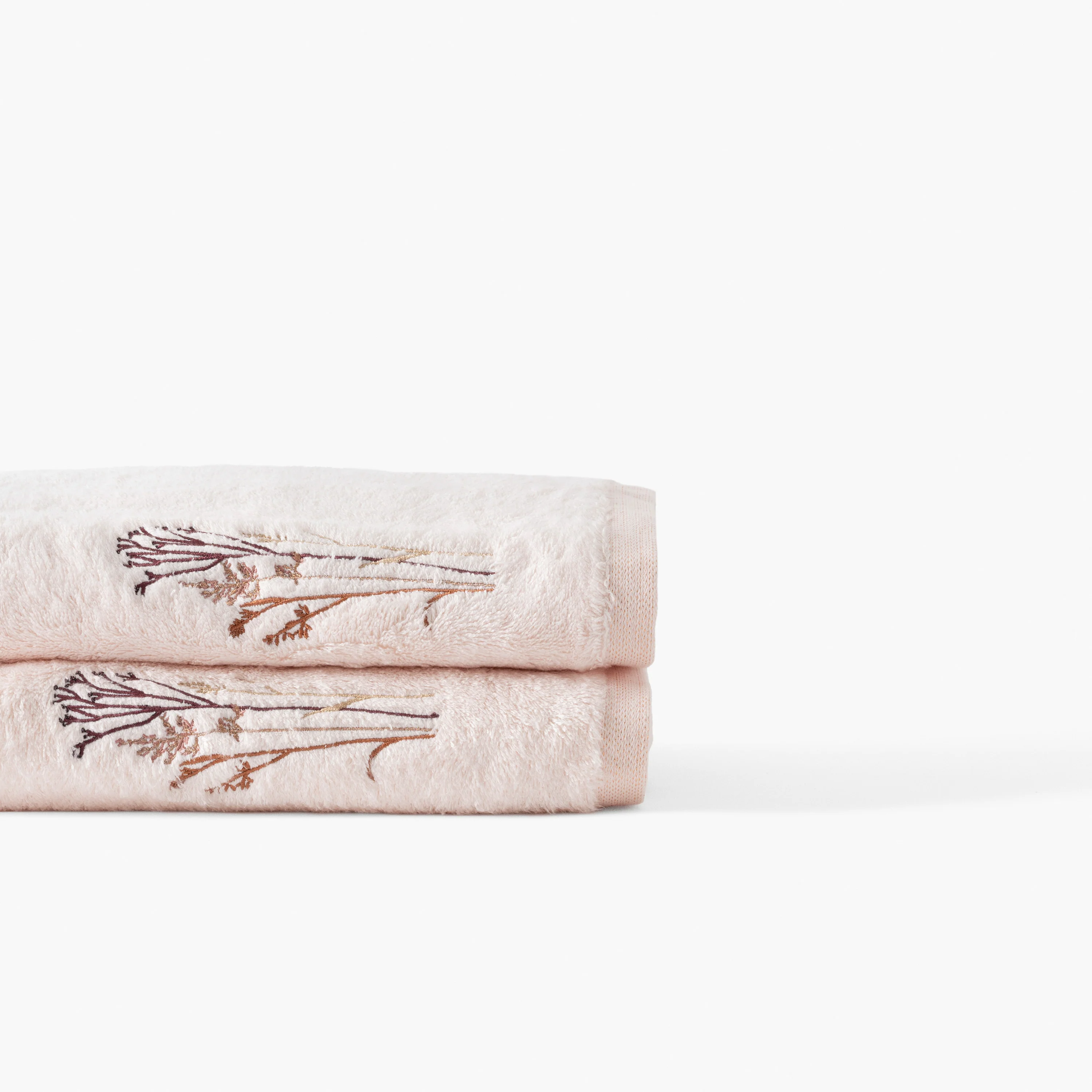 Aura Cotton & Bamboo Viscose Bath Towel - Nude