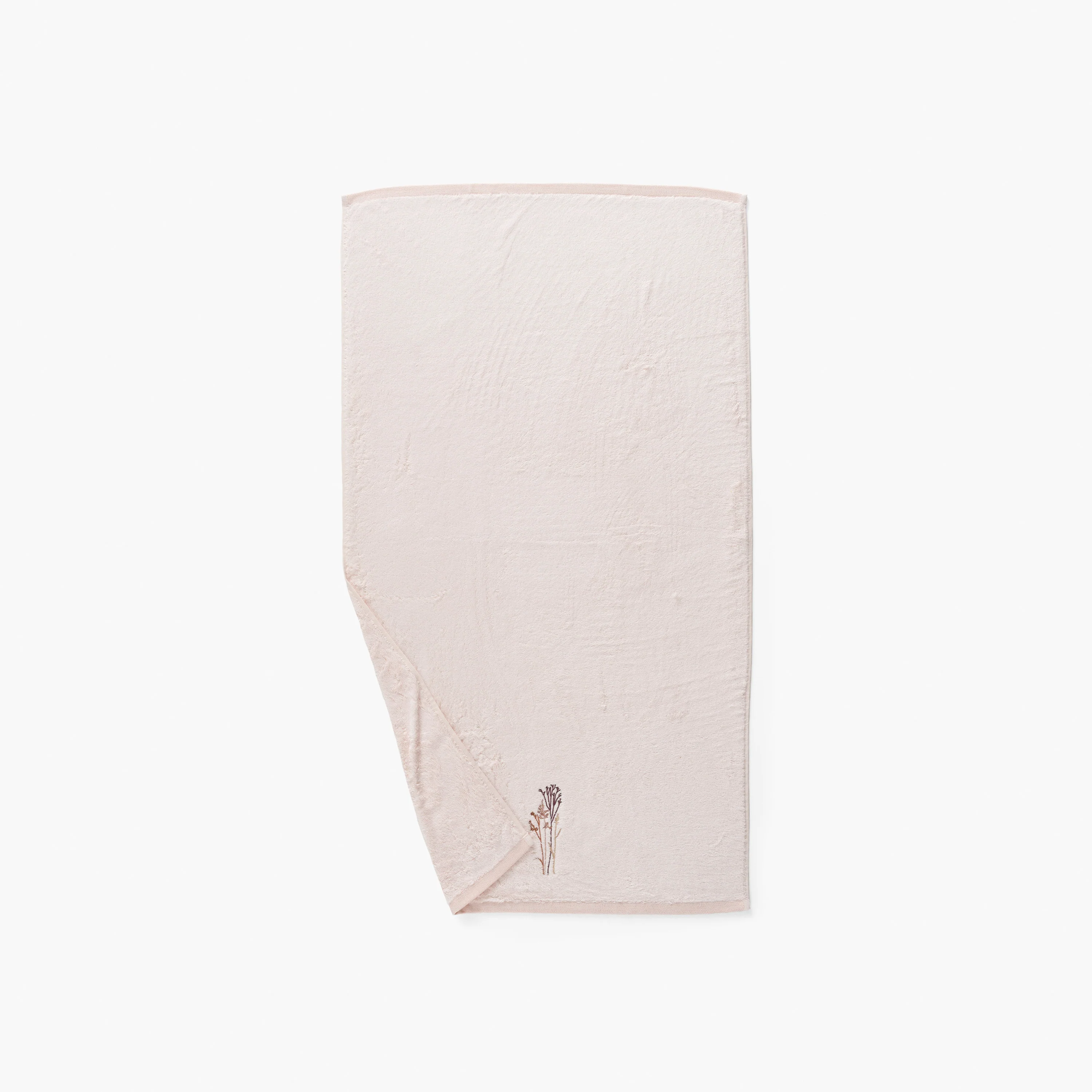 Aura Cotton & Bamboo Viscose Bath Towel - Nude - Image 7