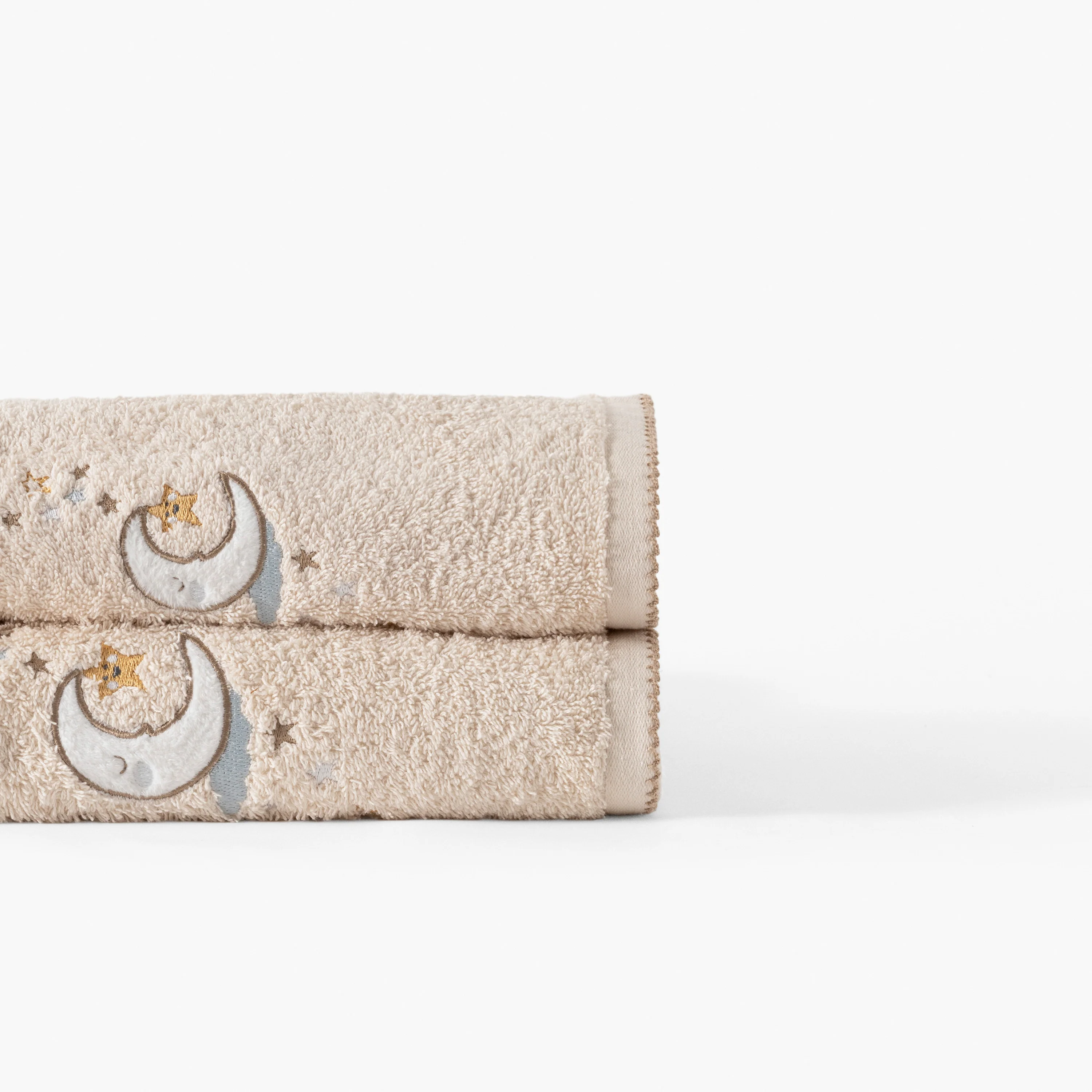 Bienvenue Organic Cotton Bath Towel - Natural Beige