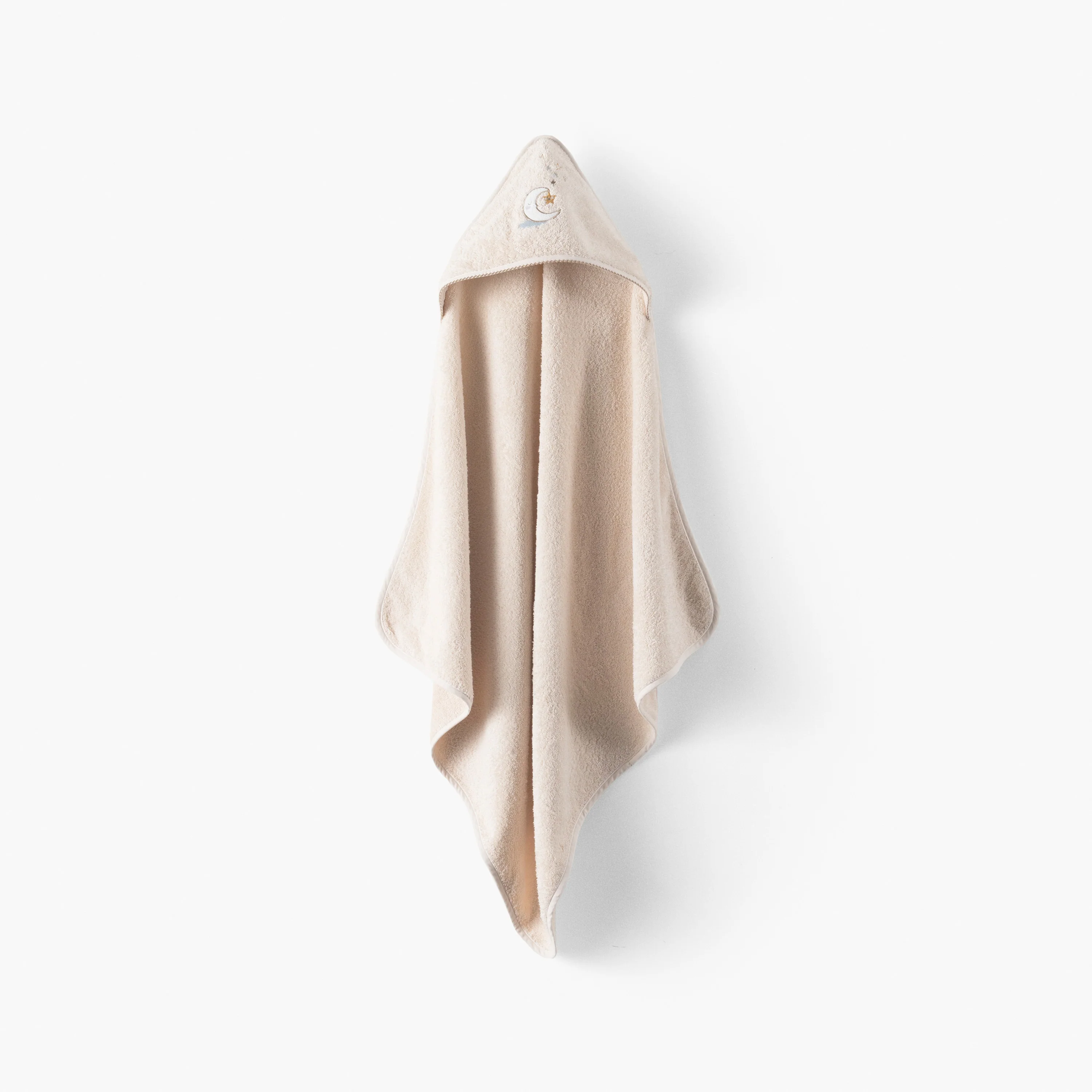 Bienvenue Organic Cotton Bath Cape - Beige