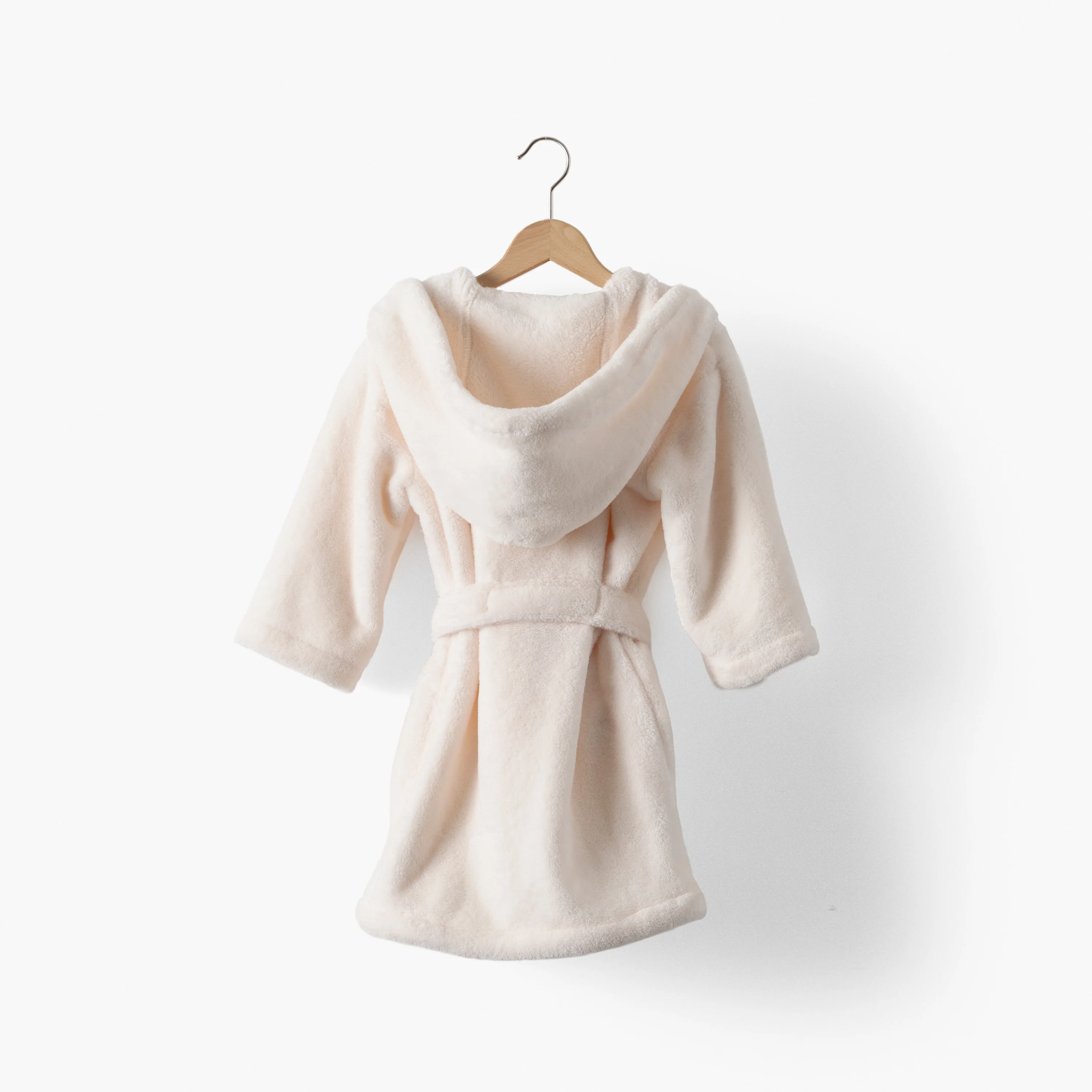 Bienvenue Children's Fleece Robe - Nude Pink - Image 2