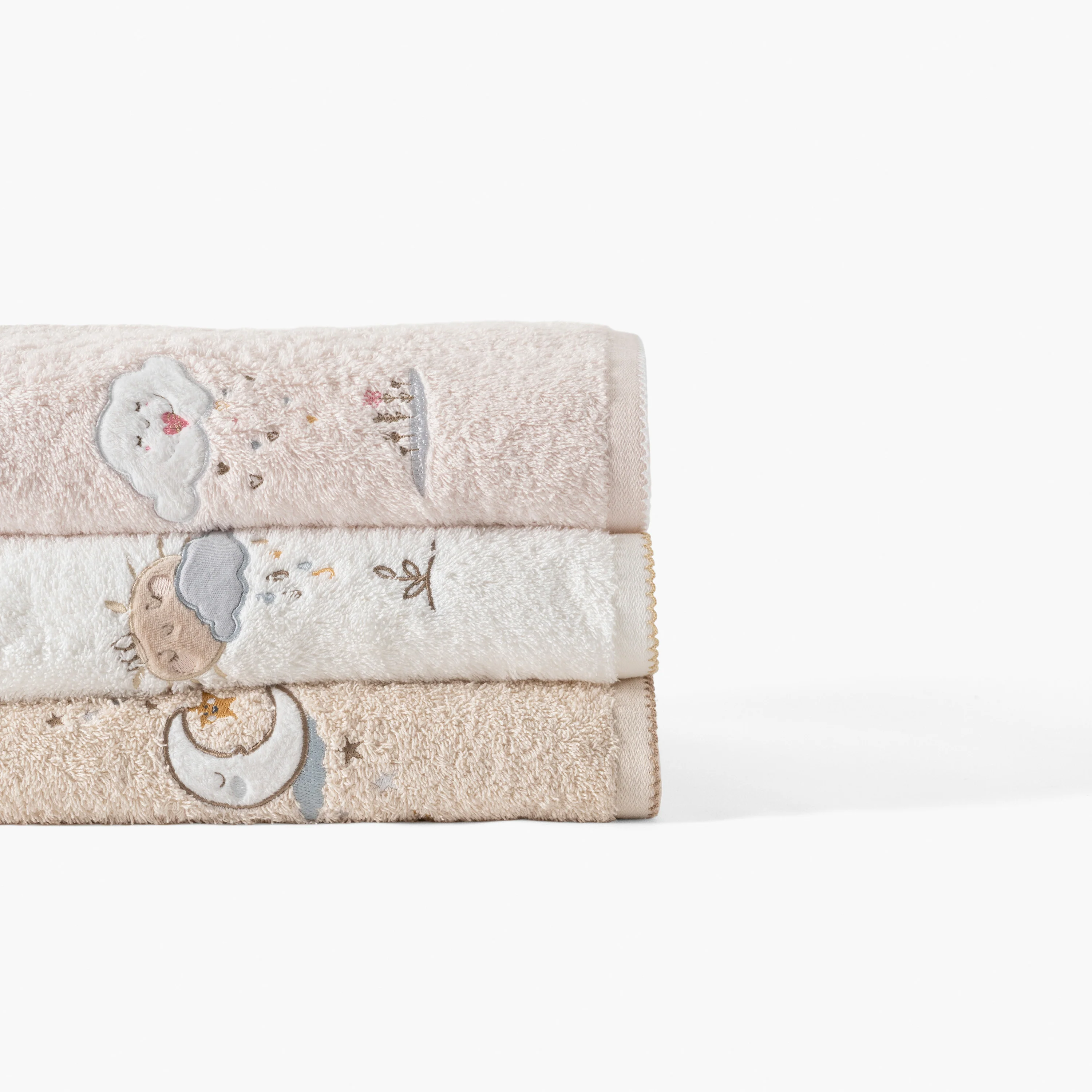 Bienvenue Cotton Bath Towel - Rose - Image 6