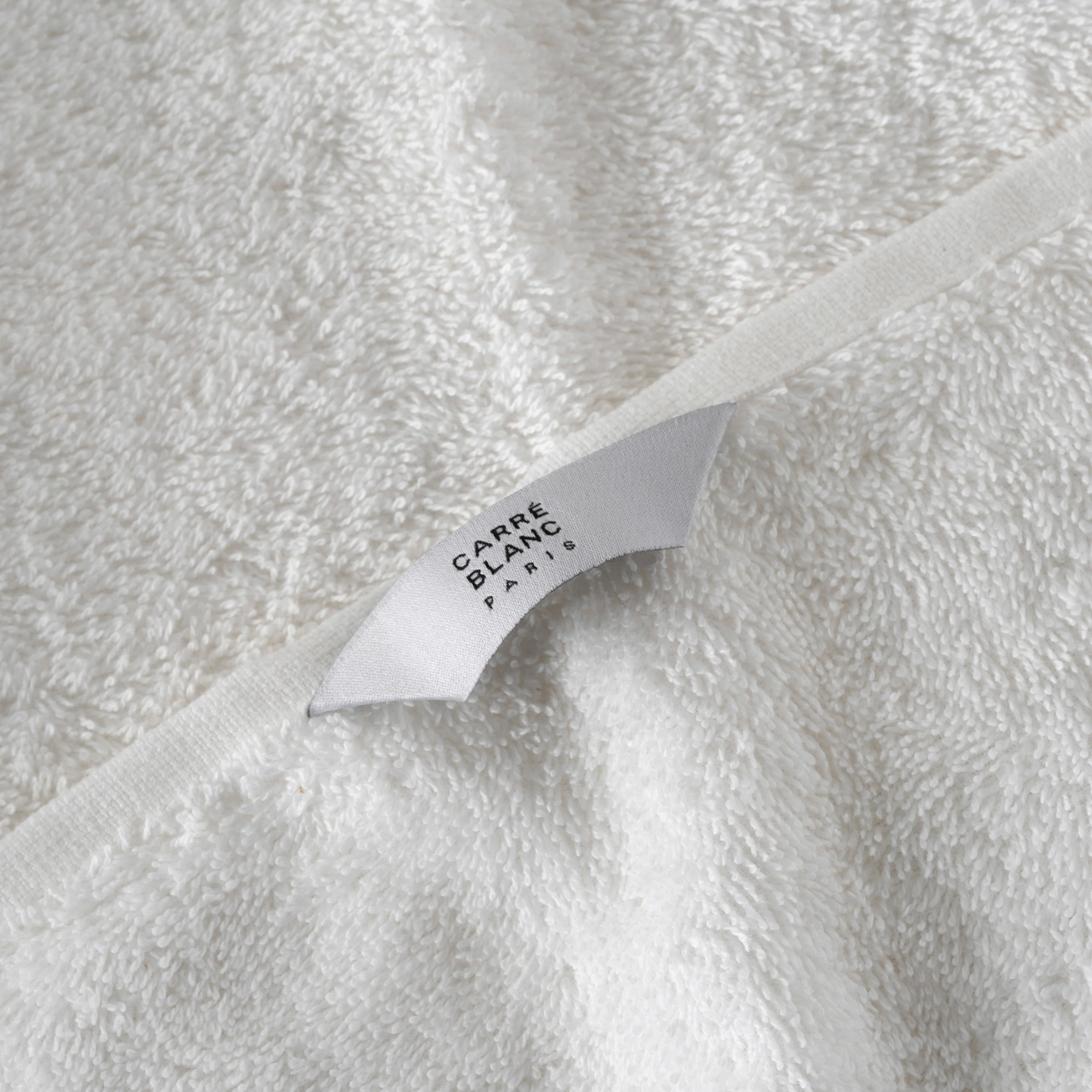 Bienvenue Organic Cotton Bath Towel - White - Image 4