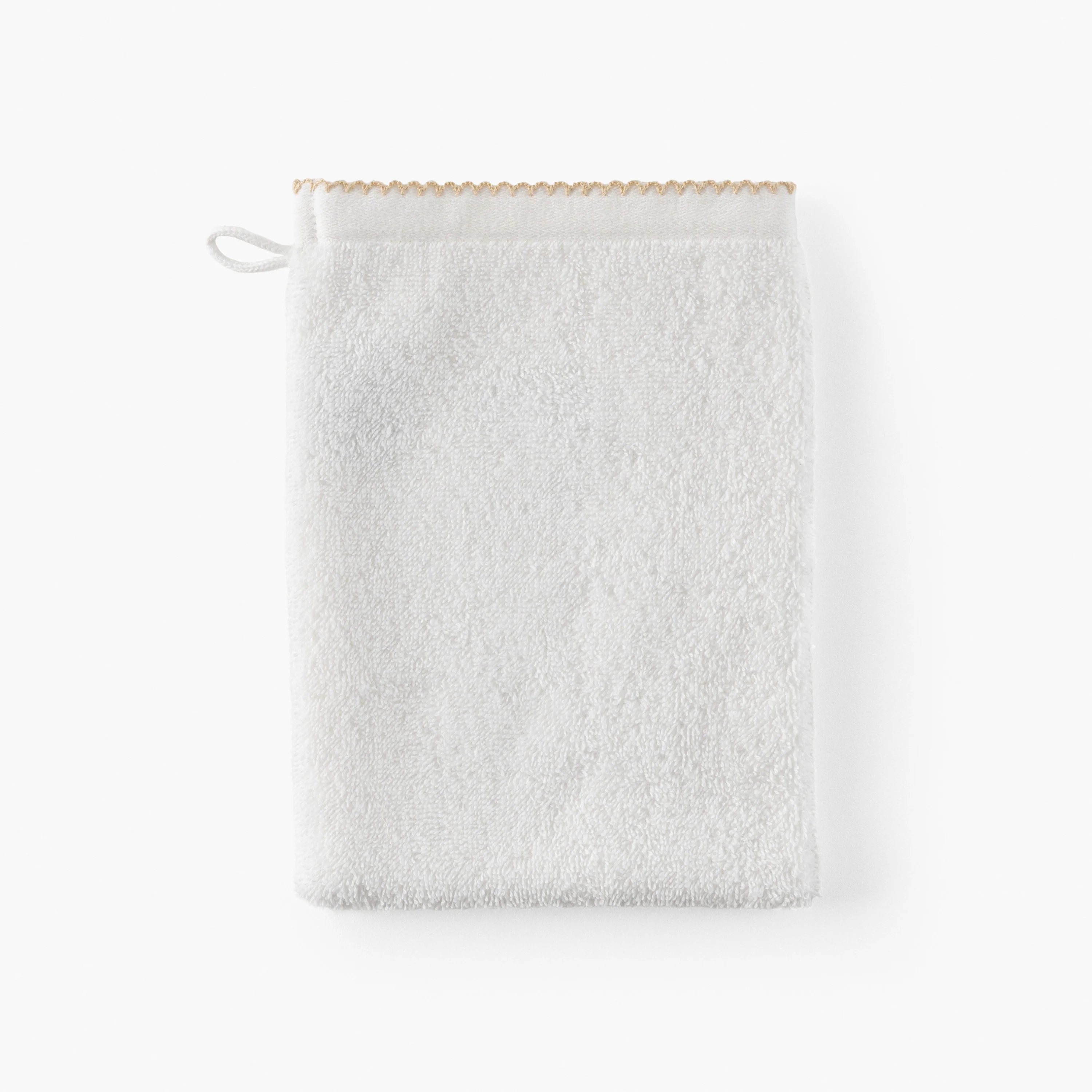 Bienvenue Organic Cotton Bath Glove - White - Image 2