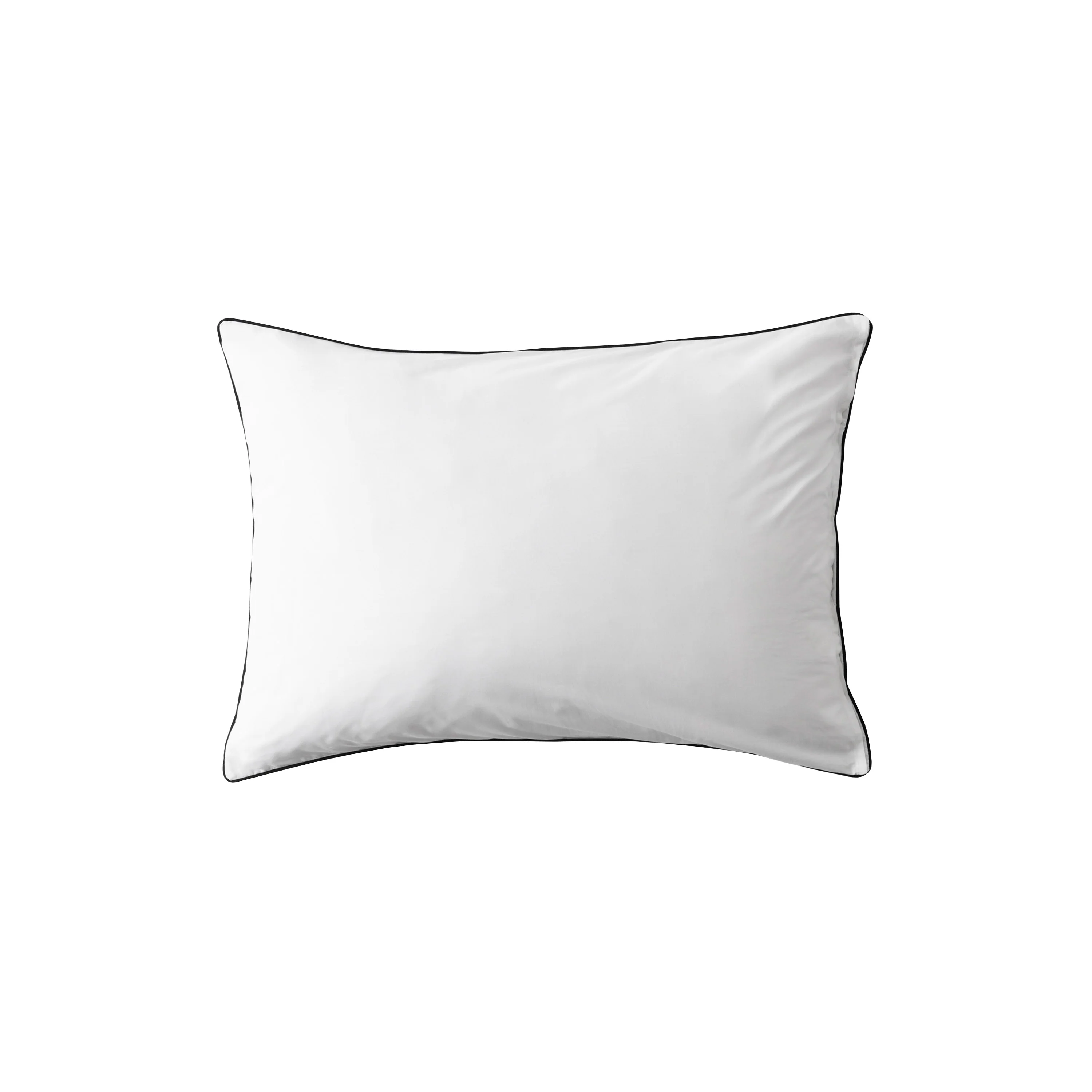 Danaide Rectangular Cotton Pillowcase - White - Image 4
