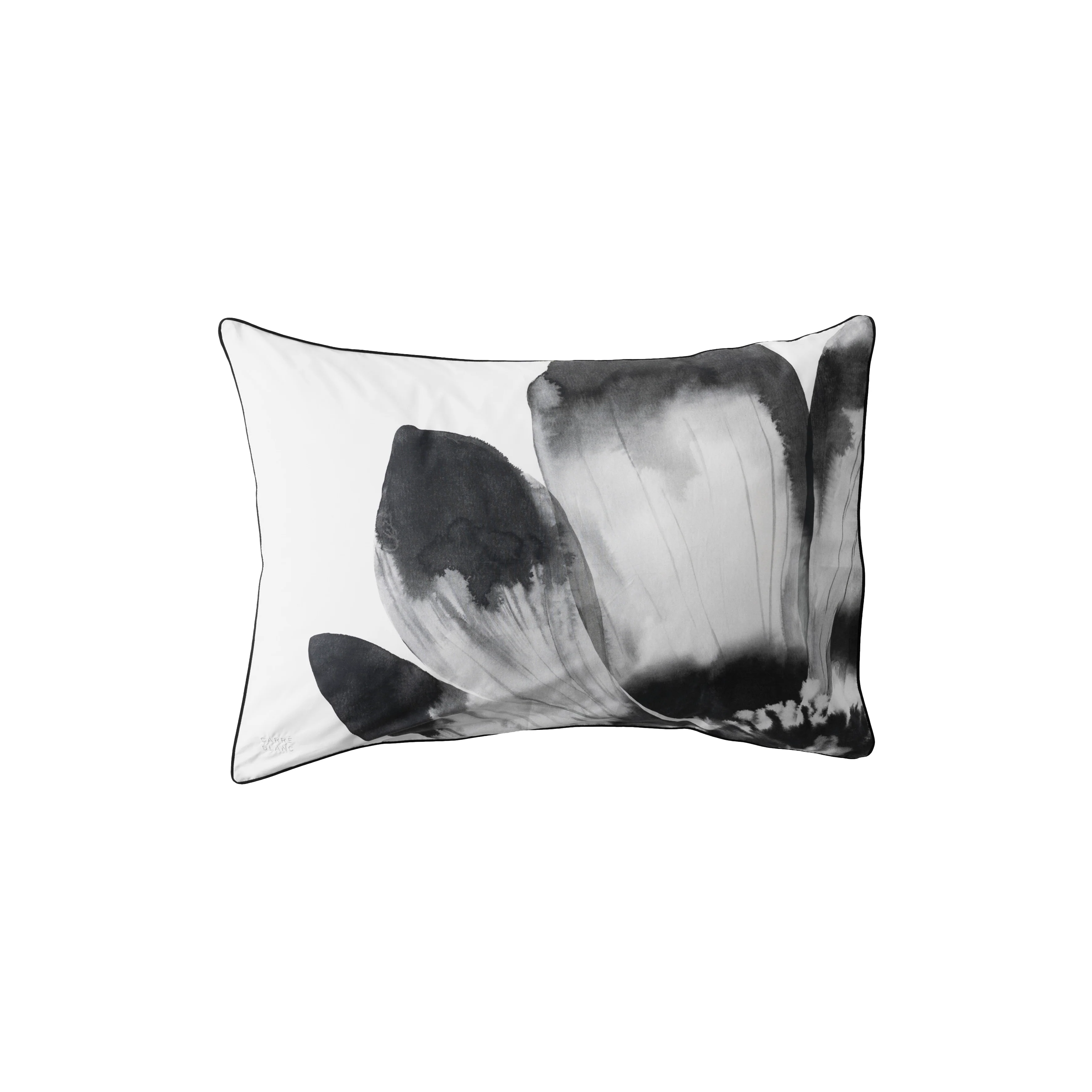 Danaide Rectangular Cotton Pillowcase - White - Image 5