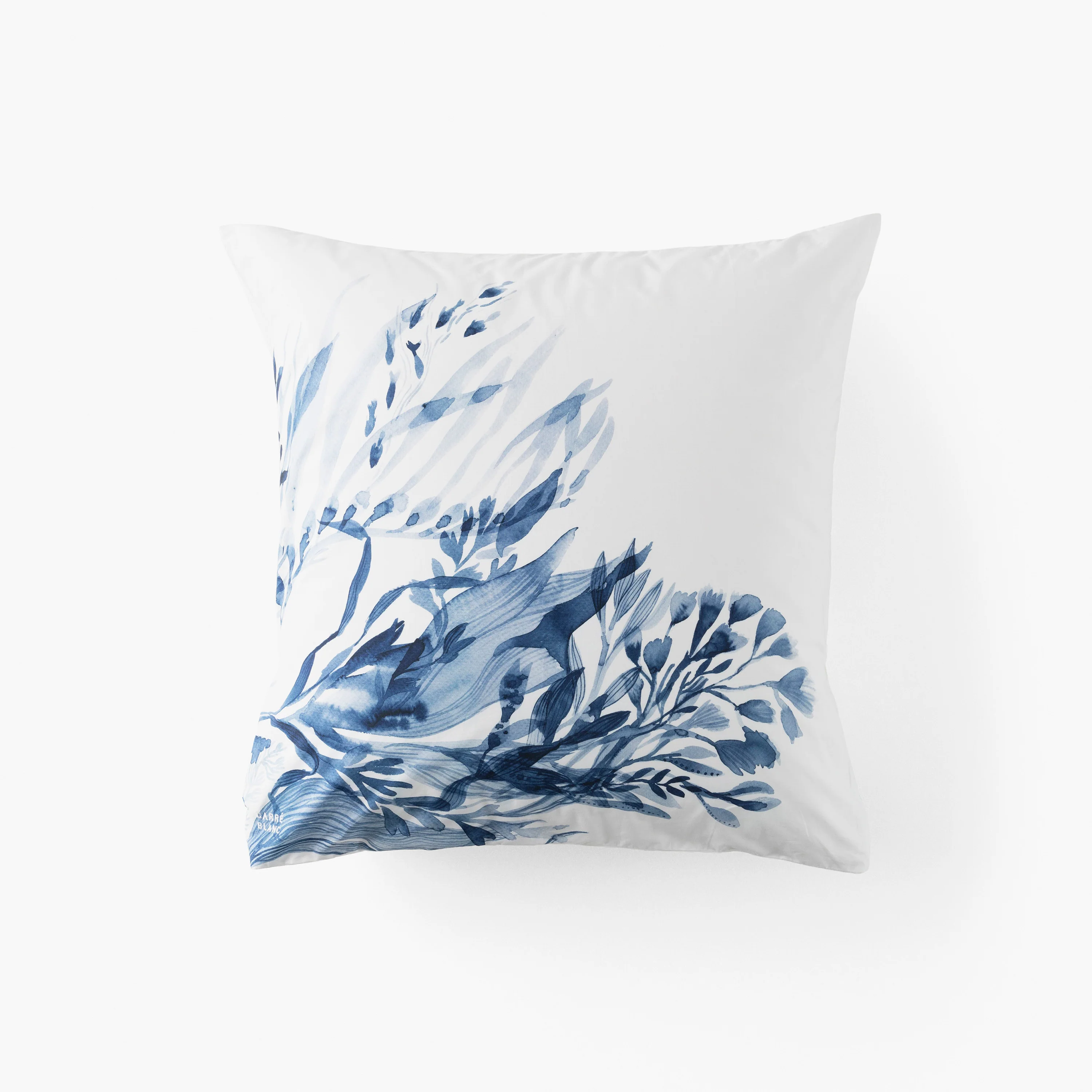 Demilune Square Cotton Pillowcase - Multicolour