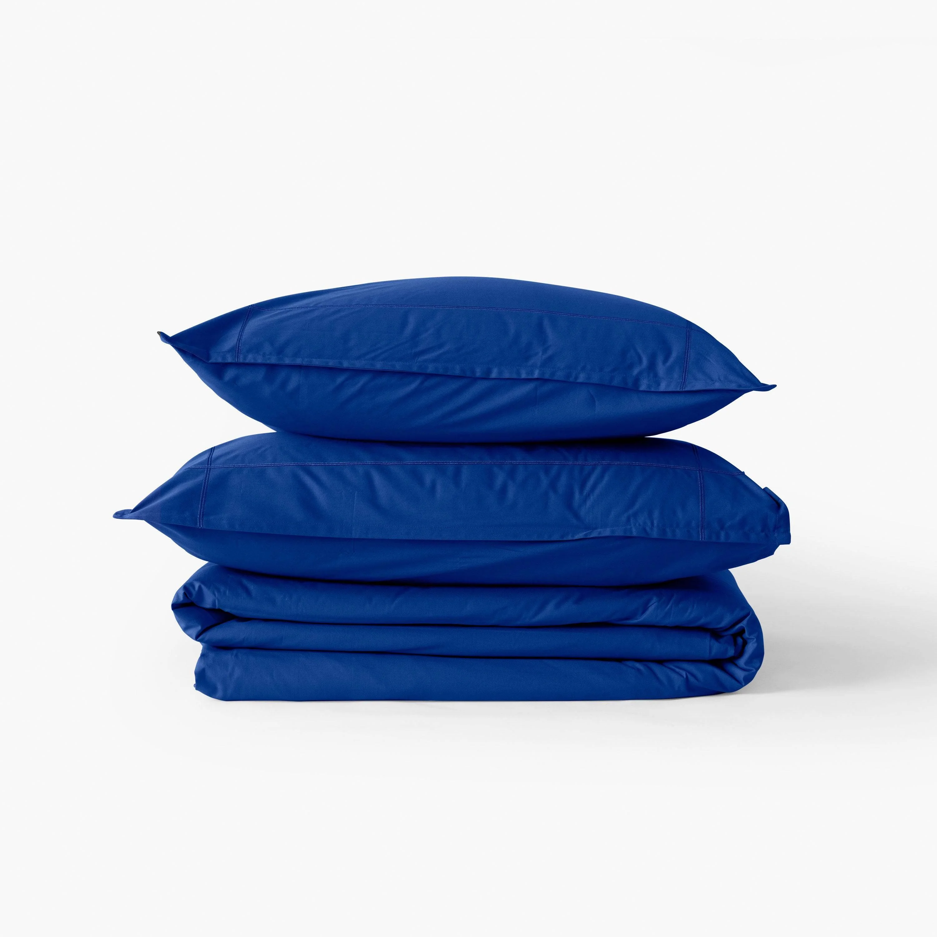 Neo Cotton Percale Duvet Cover - Ultramarine - Image 3