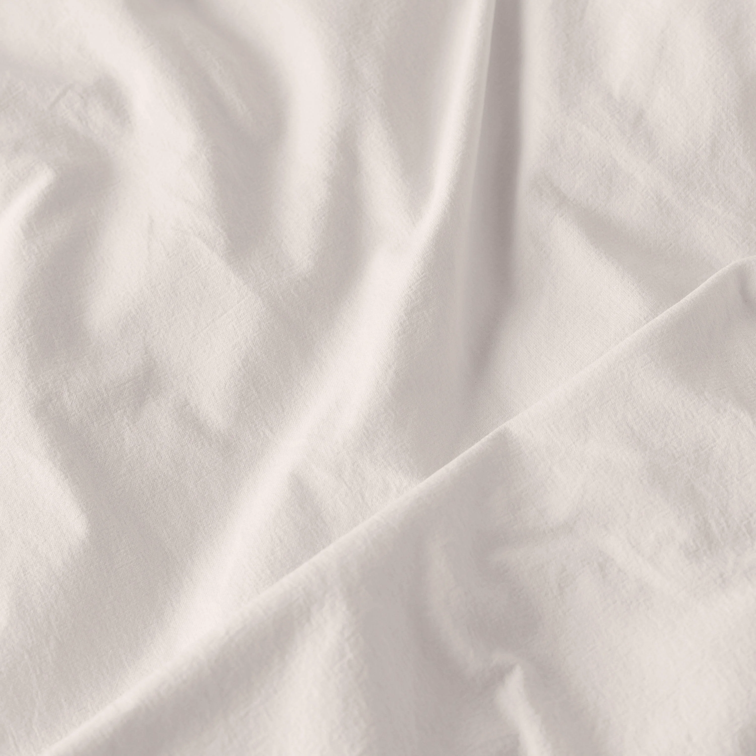 Souffle Organic Cotton Duvet Cover - Vanilla - Image 3