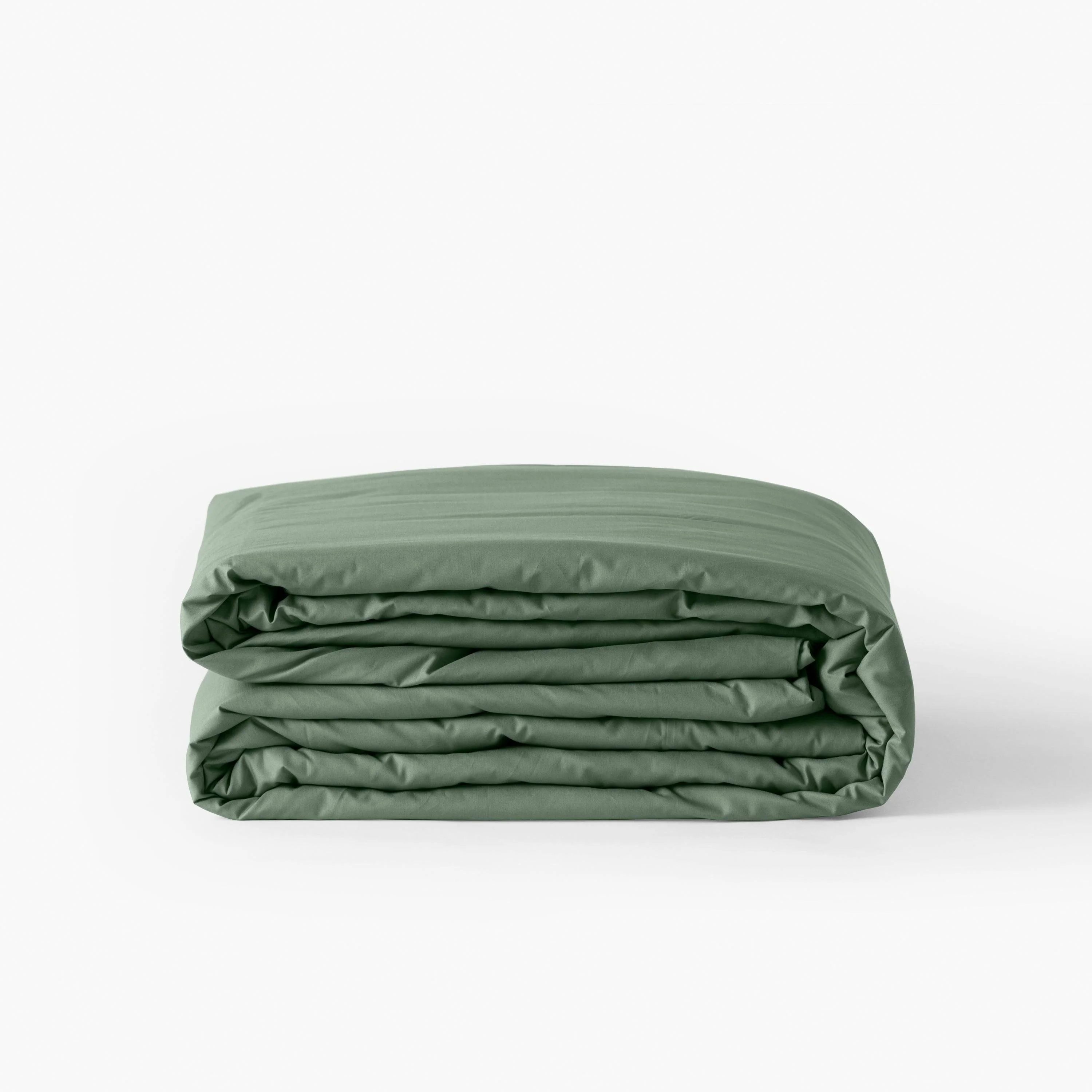 Neo Cotton Percale Duvet Cover - Thyme