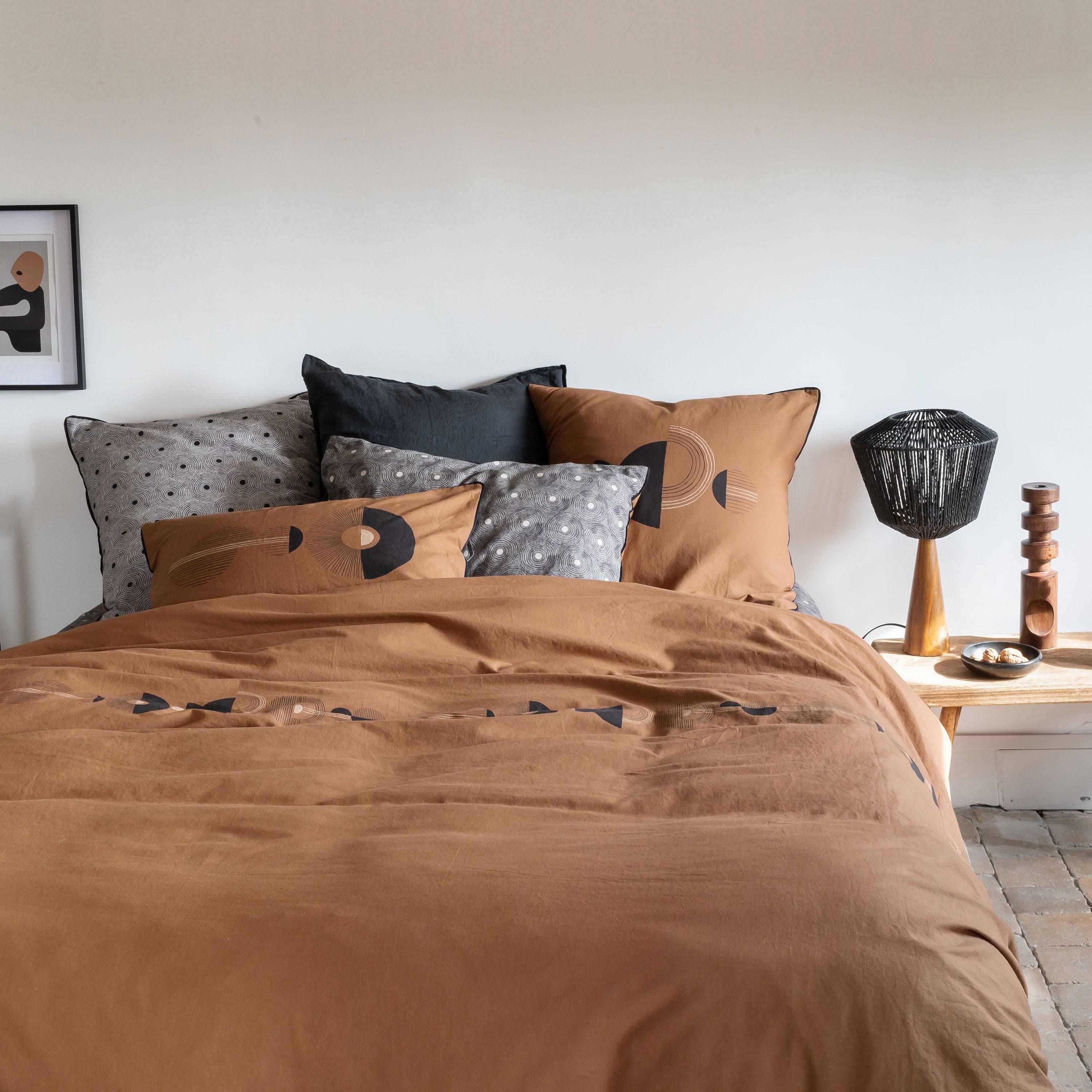 Eclipse Linen and Washed Cotton Duvet Cover - Image 3