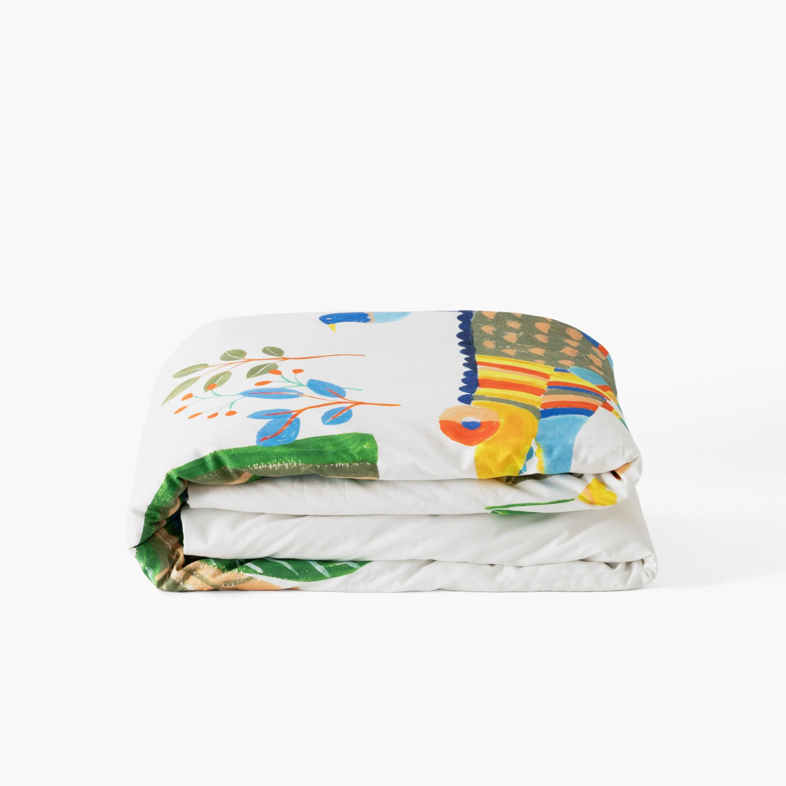 Pinata Organic Cotton Duvet Cover - White