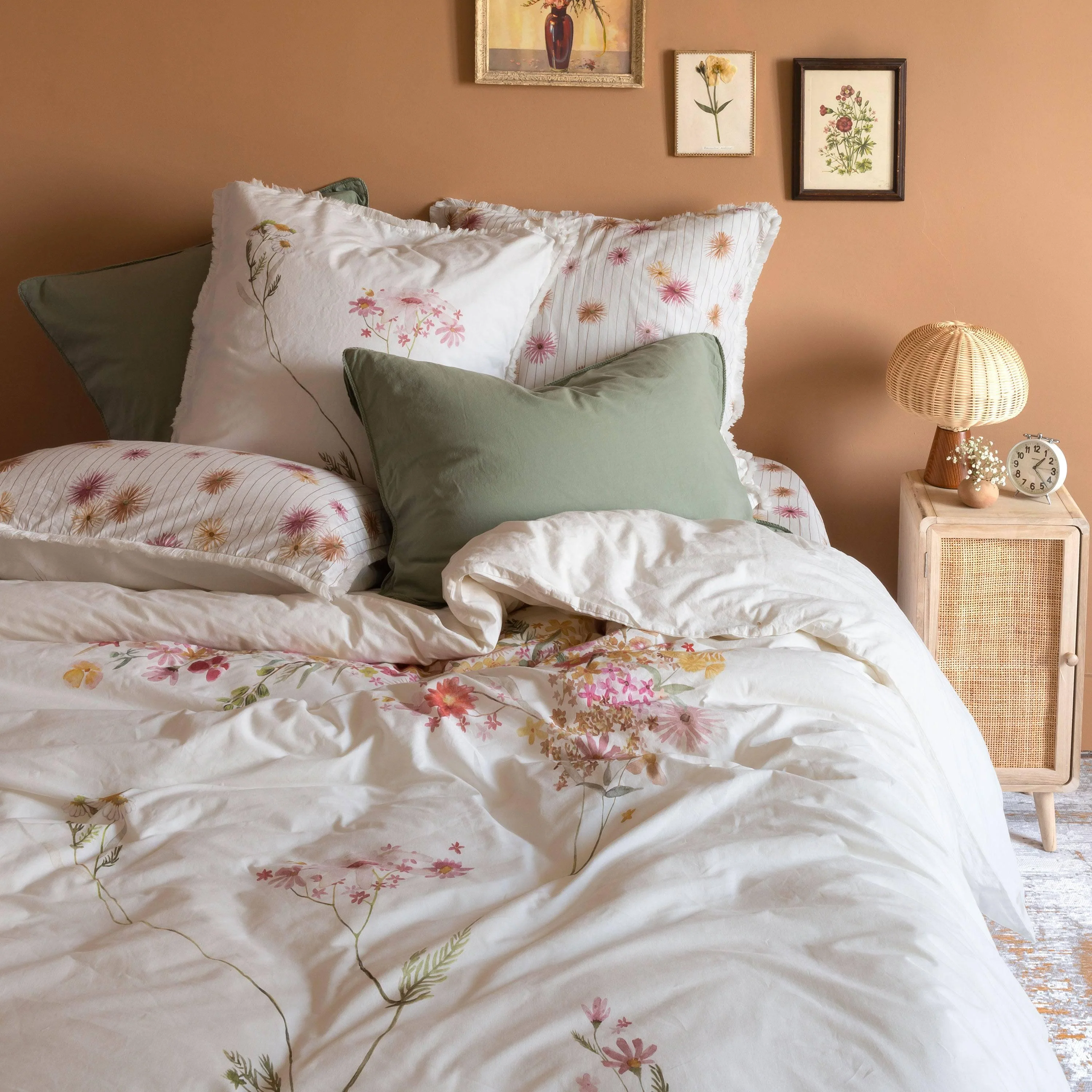 Duvet Cover Pure Organic Washed Organic Cotton Ô Gaïa