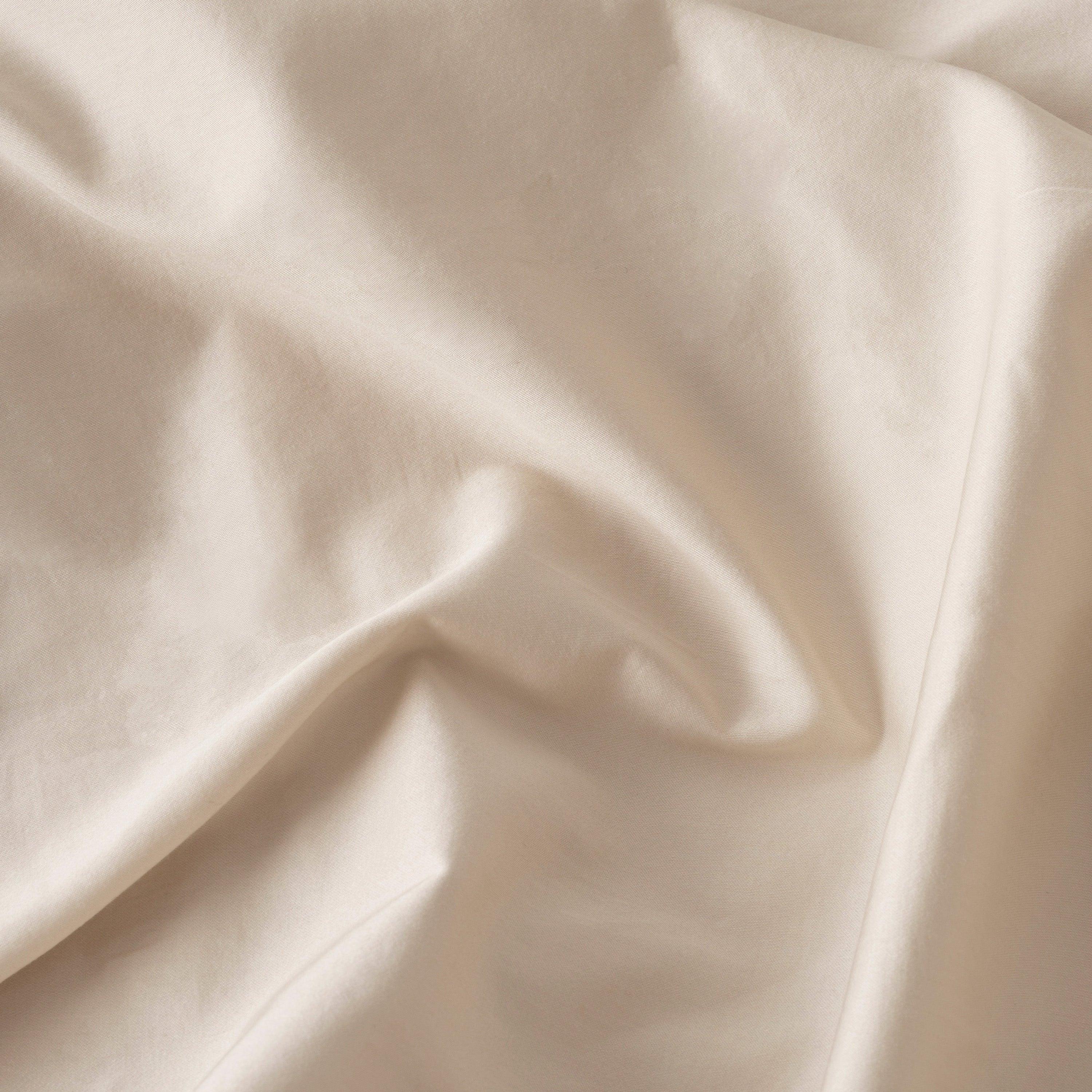 Quartz Organic Cotton Sateen Duvet Cover - Dune - Image 3