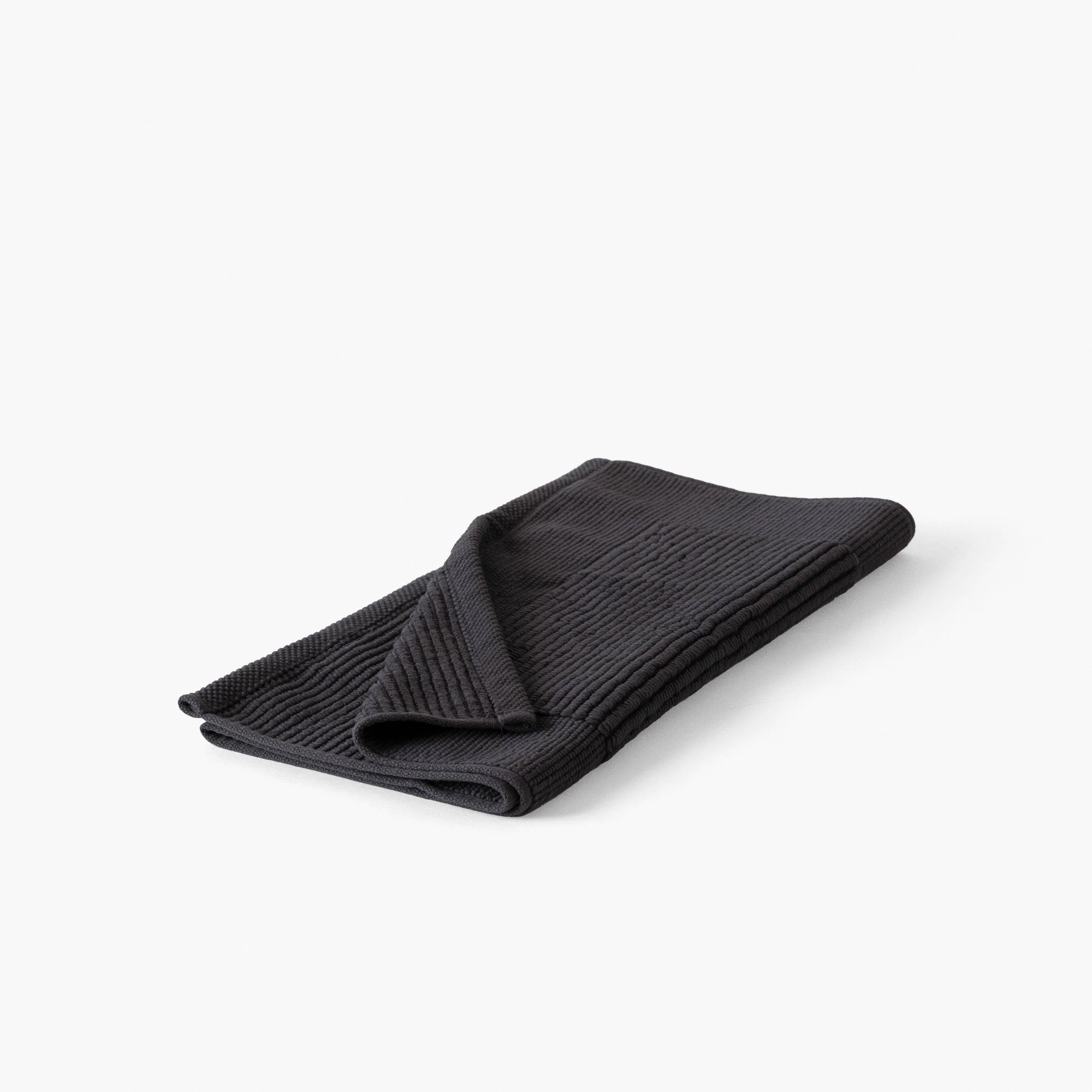 Eclipse Cotton Bath Mat - Charcoal - Image 3