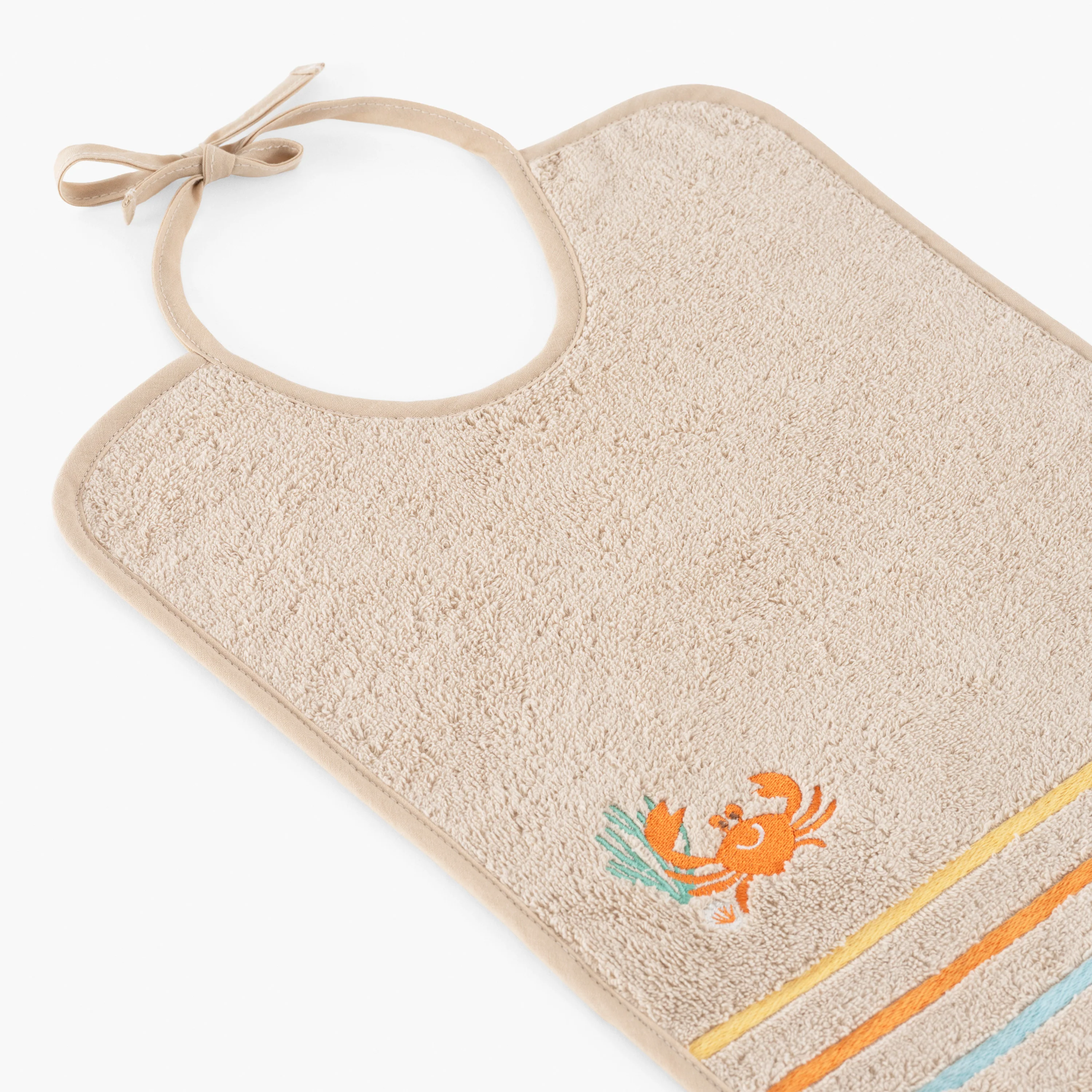 Escapade Cotton Bib - Sand - Image 3