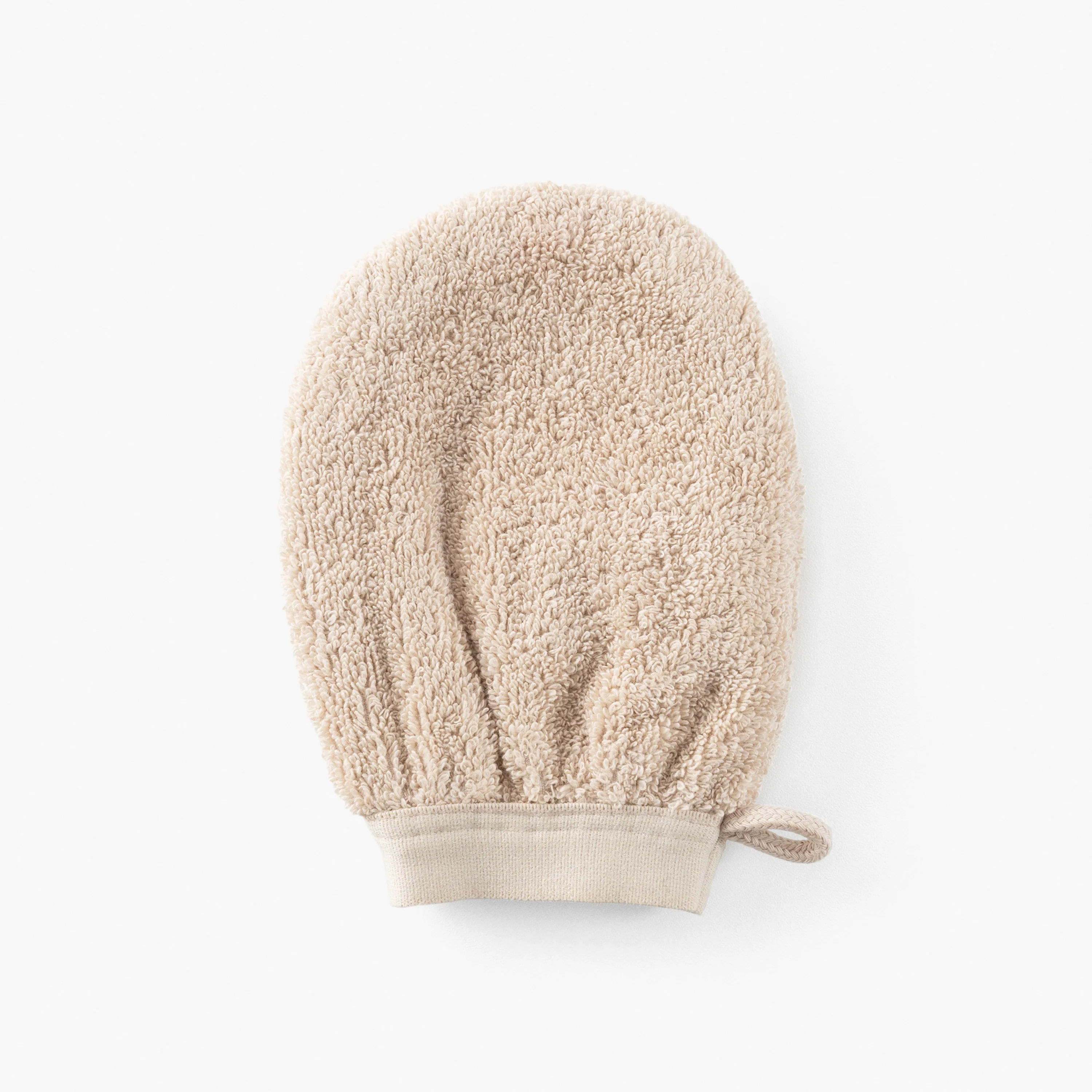 Escapade Children's Cotton Bath Glove - Sand - Image 2