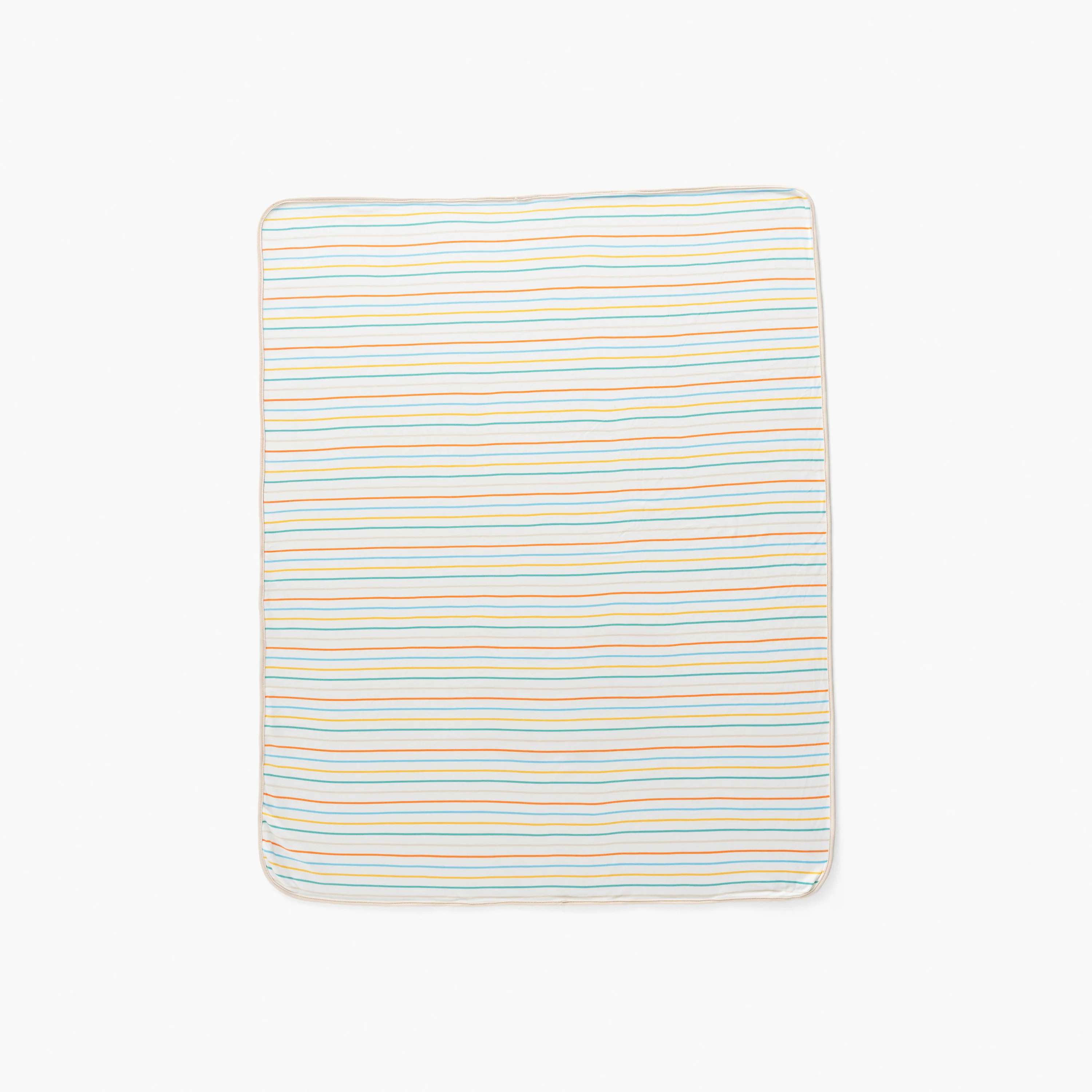 Escapade Children's Double-Sided Cotton Blanket - Sand - Image 4