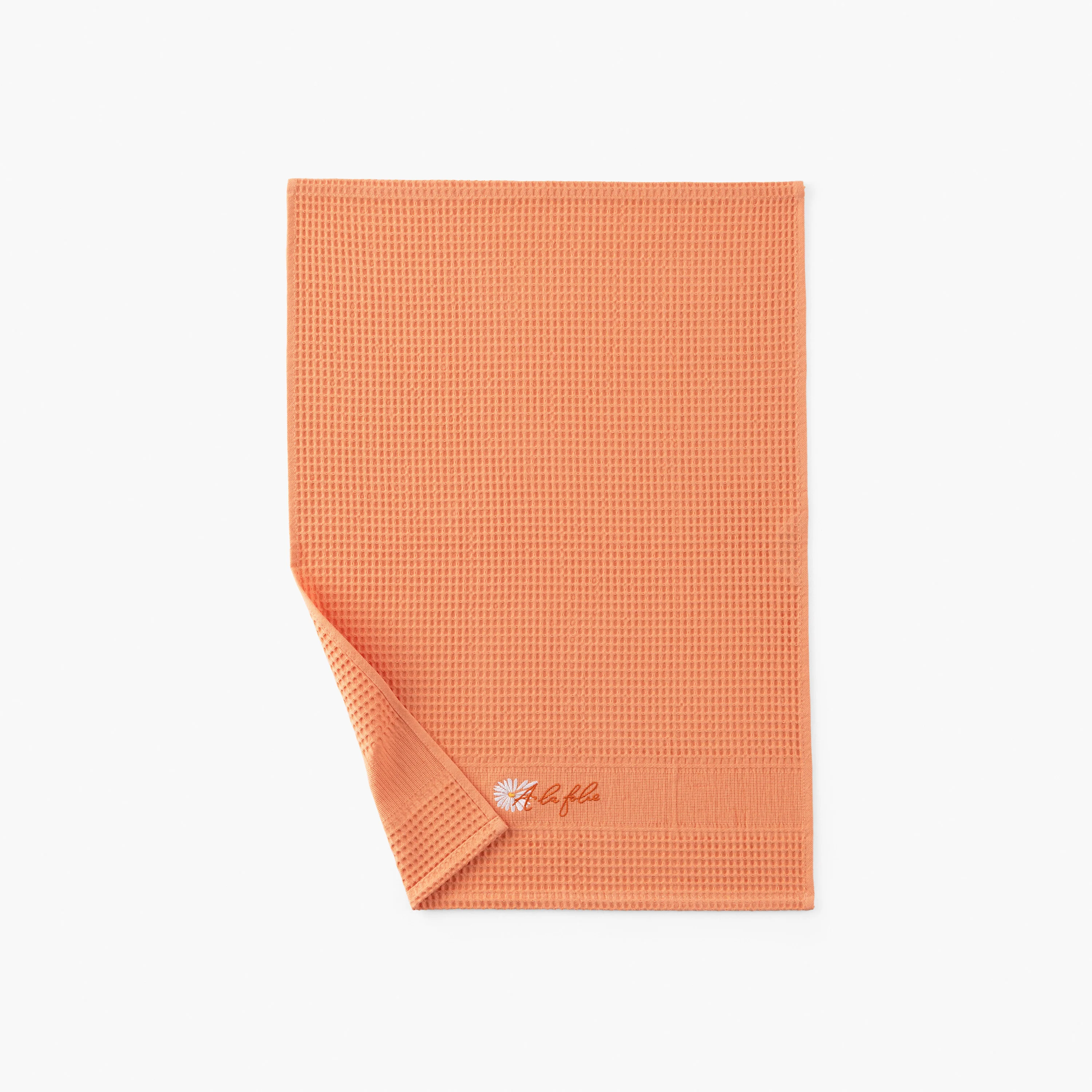 Estival Cotton Tea Towel - Orange - Image 3