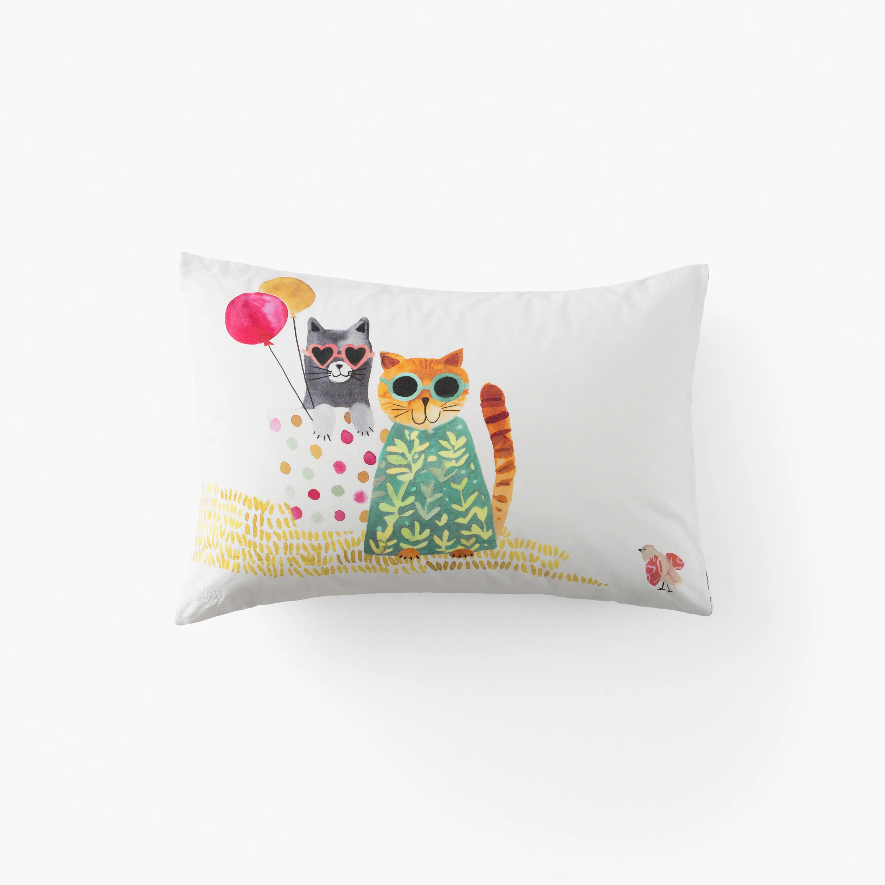 Euphory Children's Rectangular Cotton Pillowcase - Multicolour
