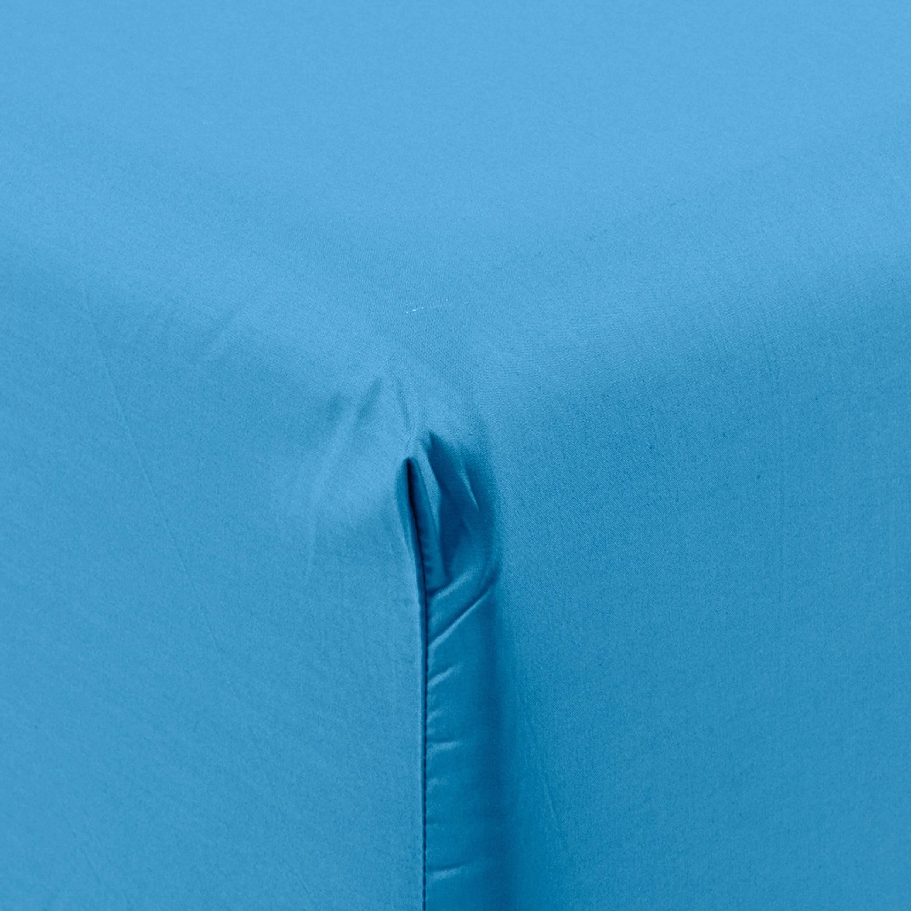 Neo Cotton Fitted Sheet - Azure - Image 4
