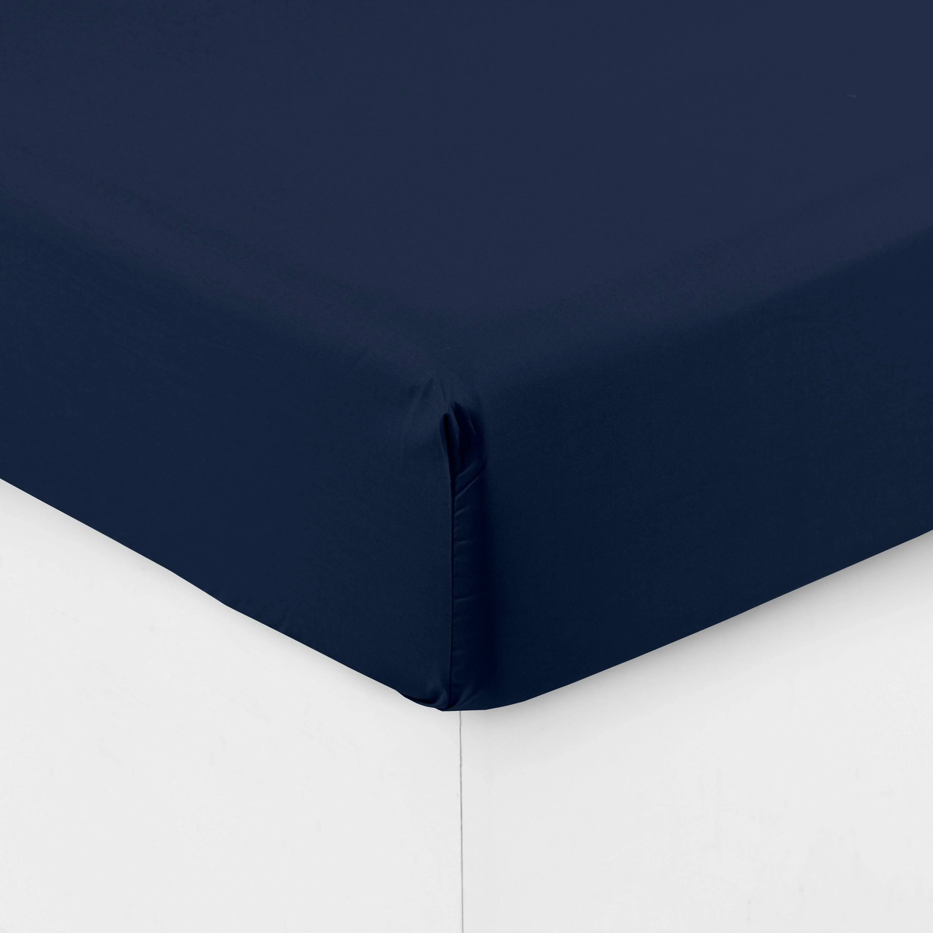 Neo Cotton Fitted Sheet - Navy - Image 3