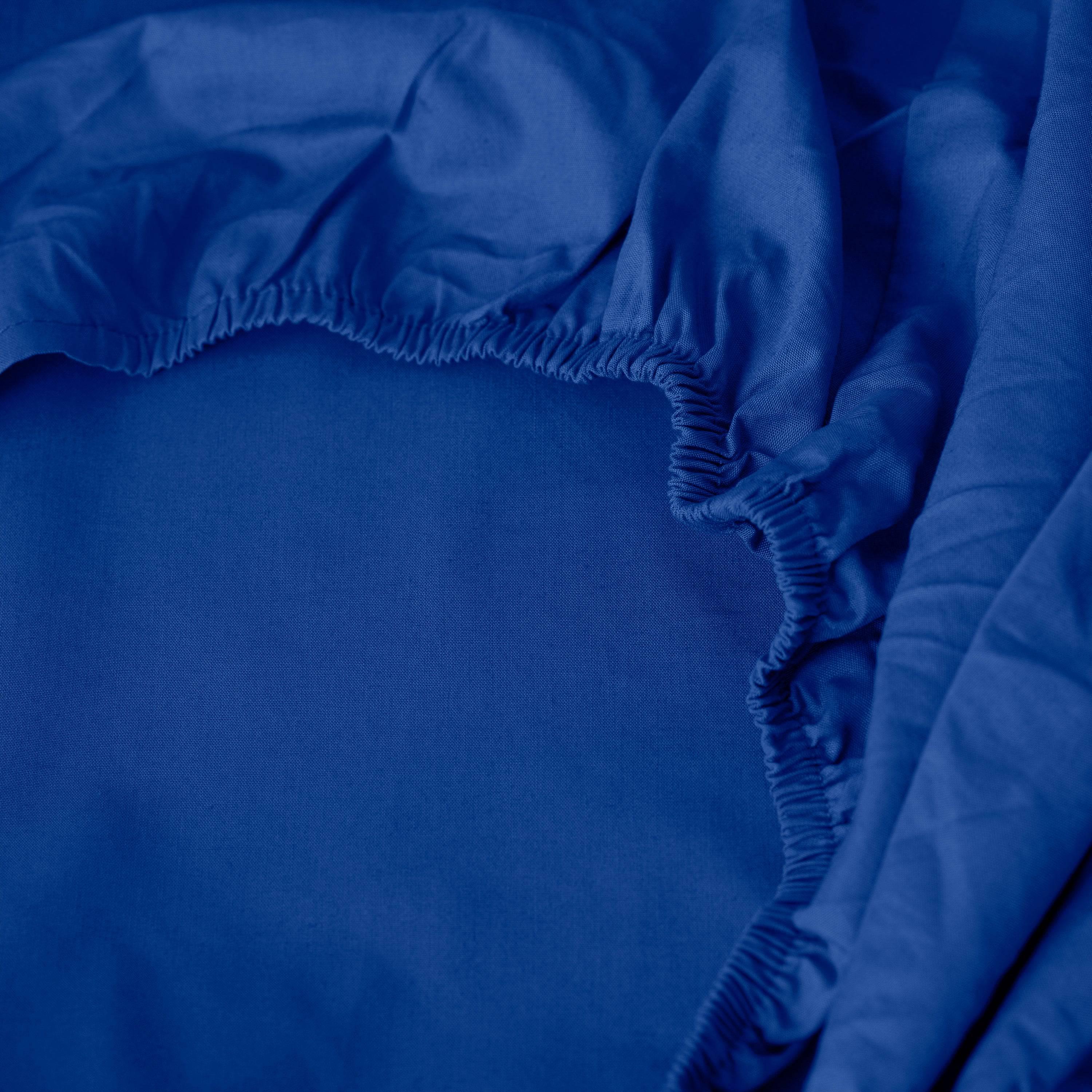 Neo Cotton Fitted Sheet - Ultramarine - Image 4