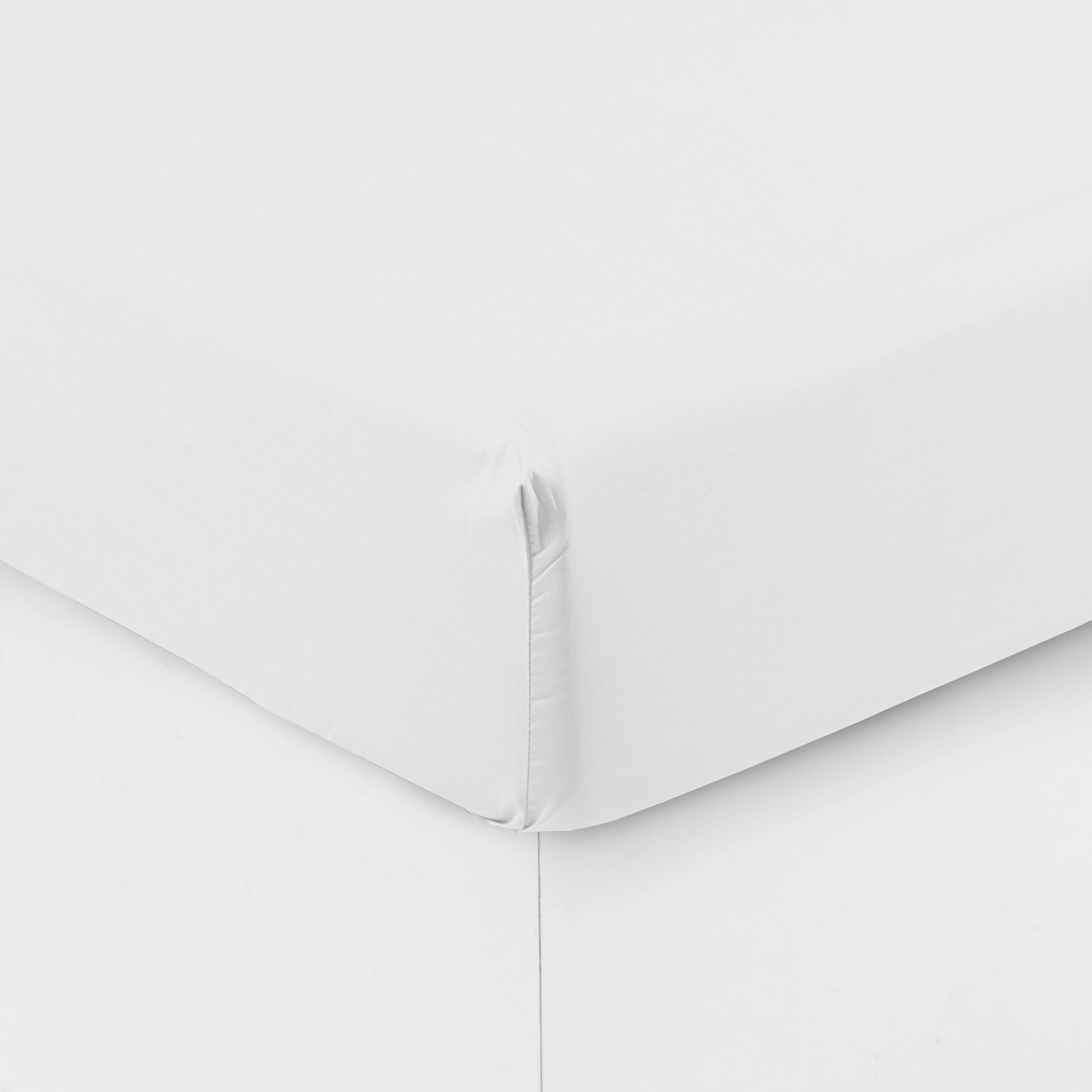 Neo Cotton Fitted Sheet - White - Image 3