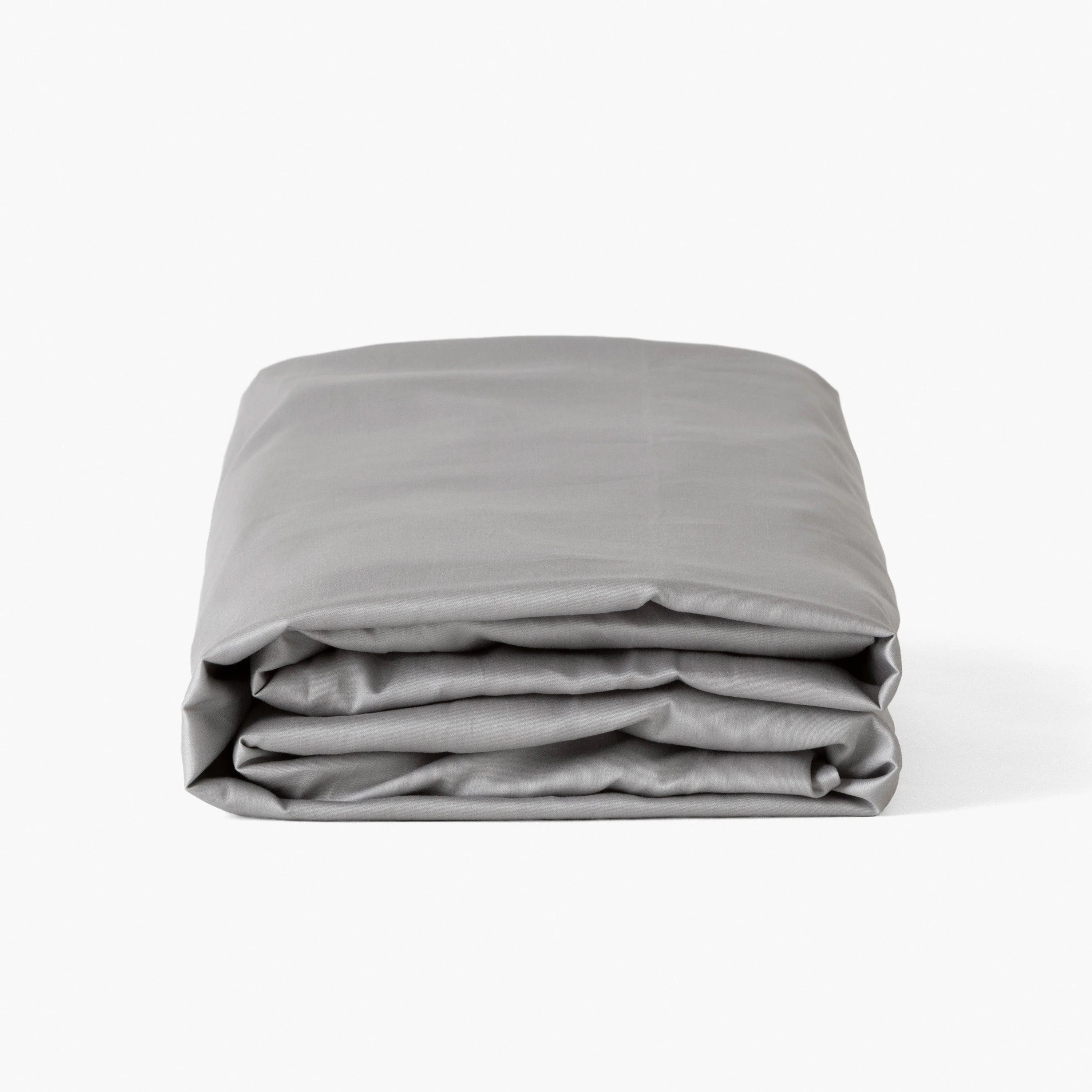 Fitted Sheet in Cotton Titanium