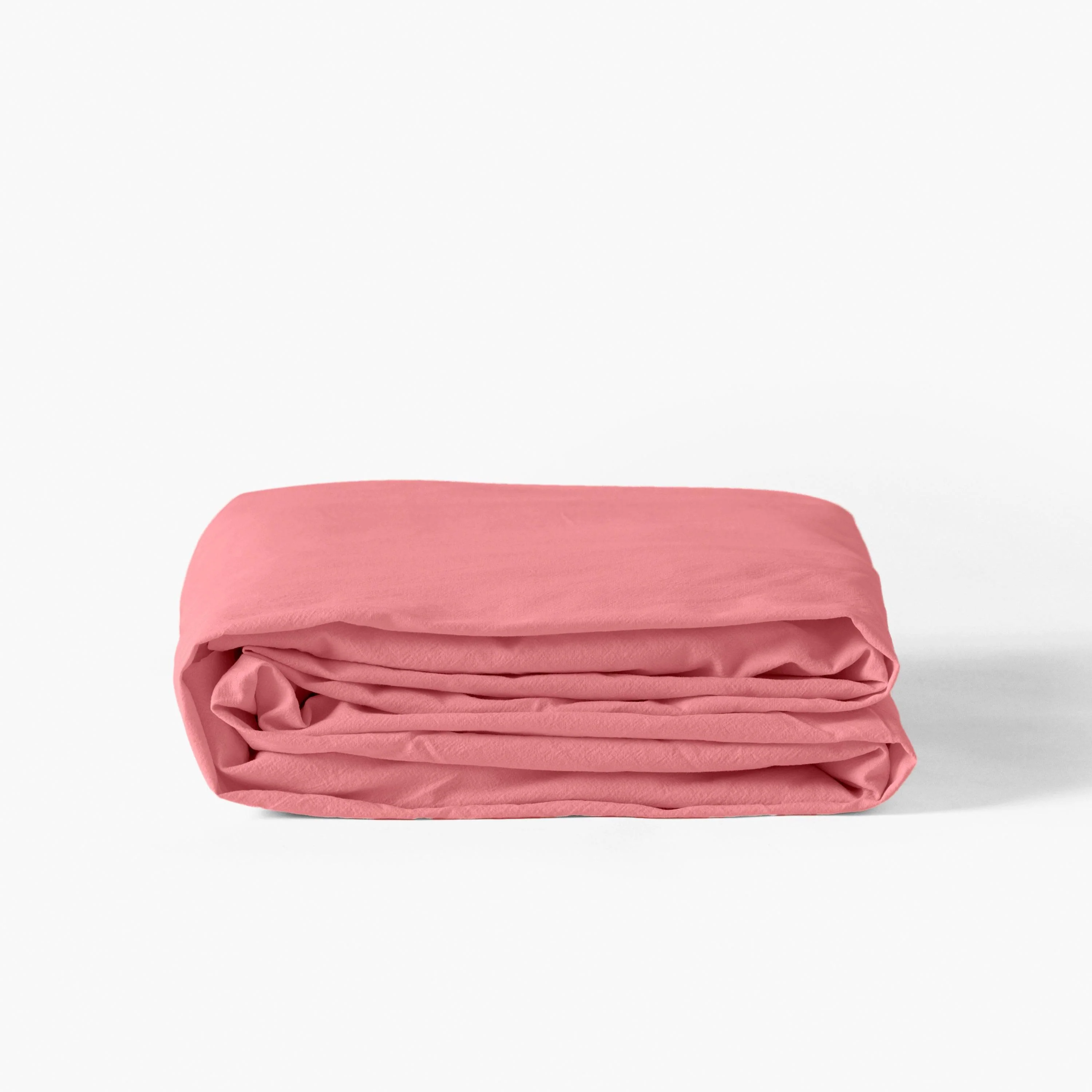 Souffle Organic Cotton Fitted Sheet - Petal