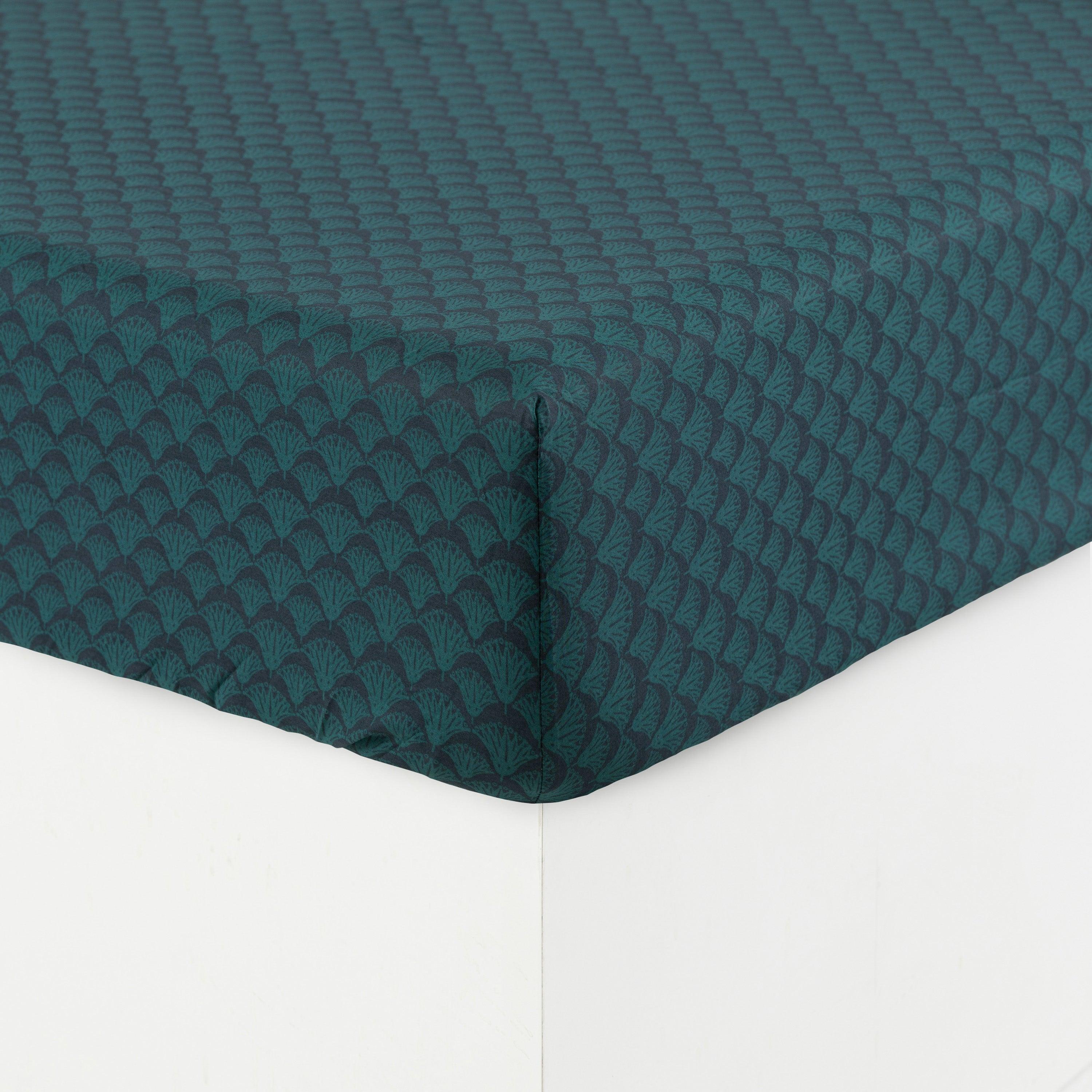 Fitted Sheet Papyrus in Cotton Percale - Image 2
