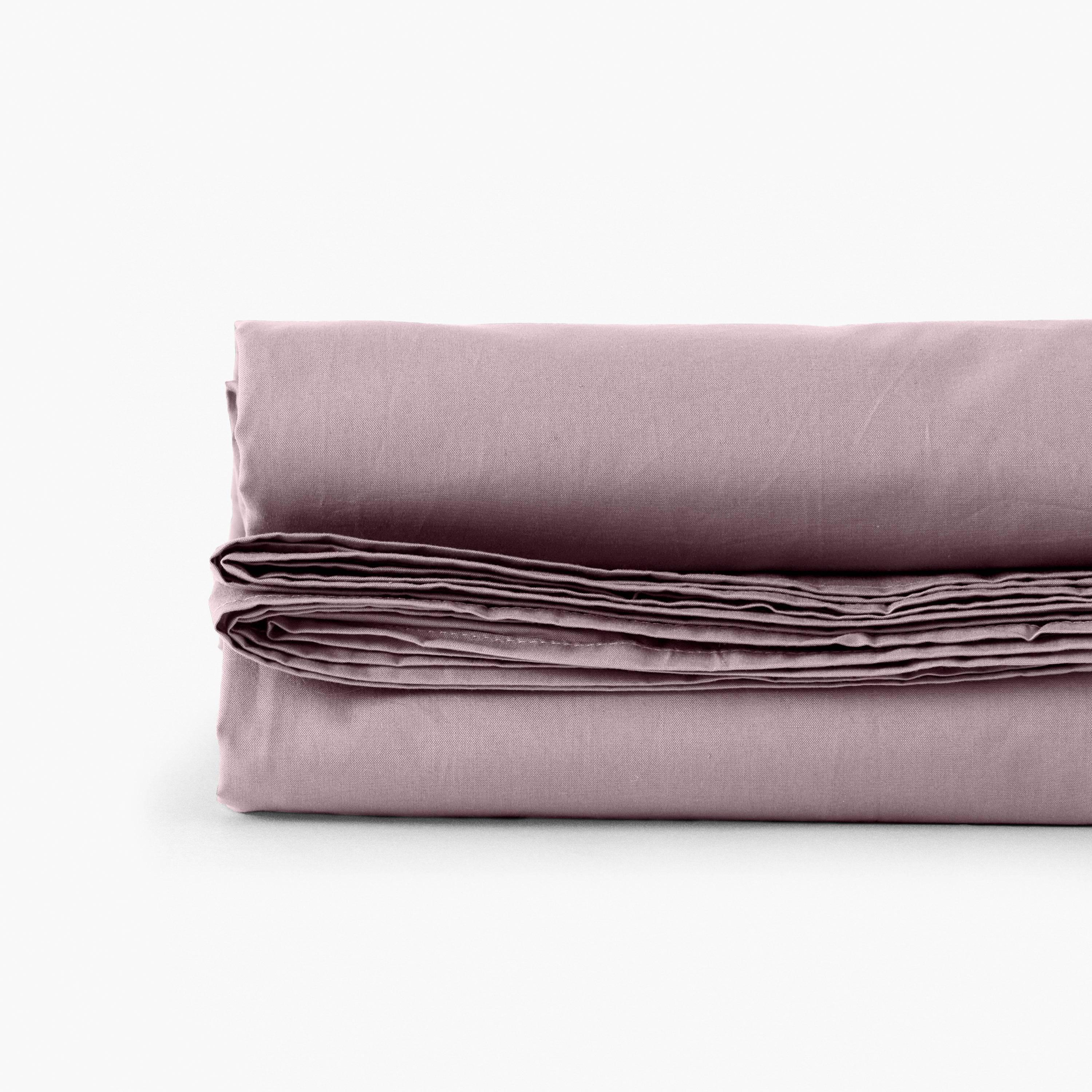 Neo Cotton Percale Flat Sheet - Powder - Image 2
