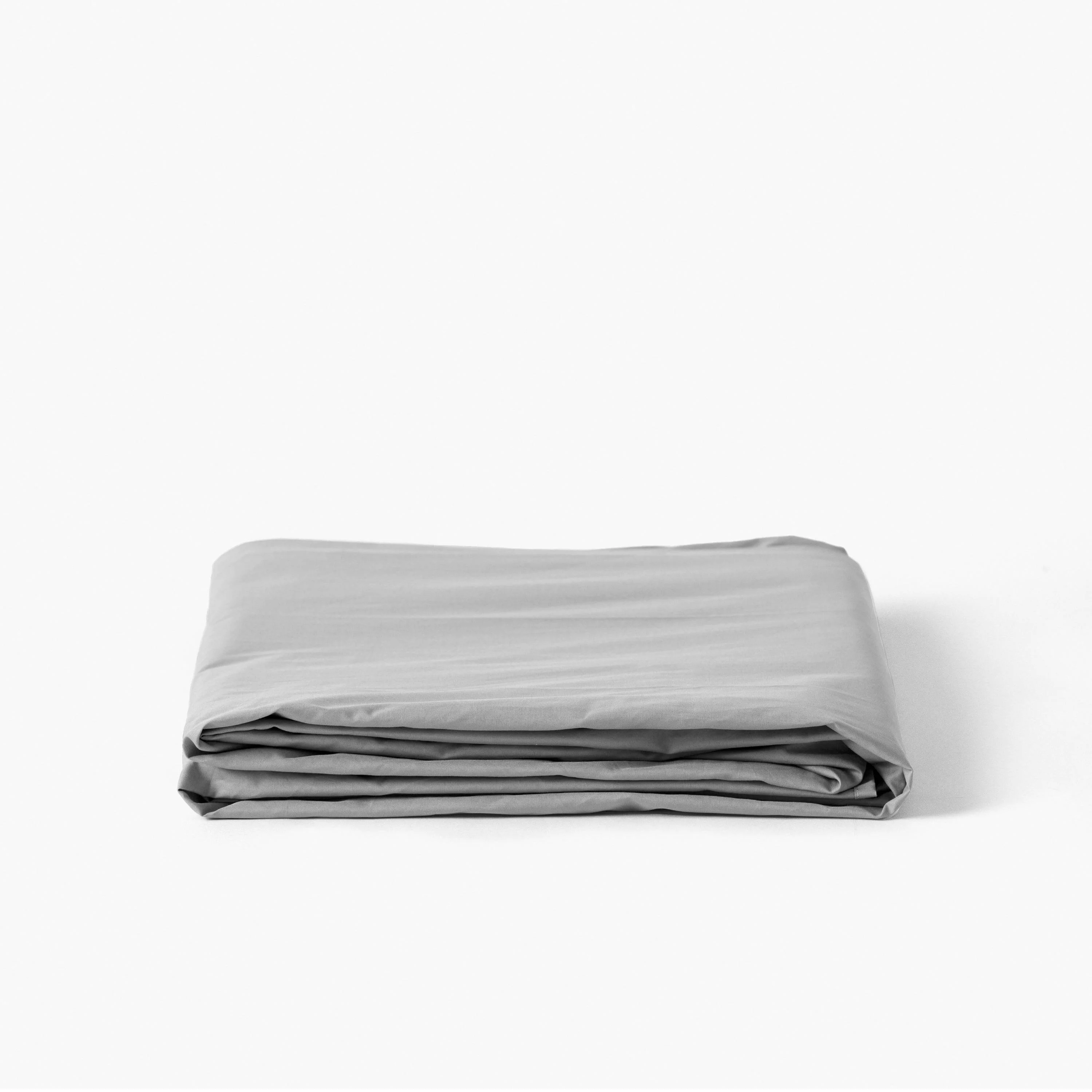Neo Cotton Percale Flat Sheet - Grey