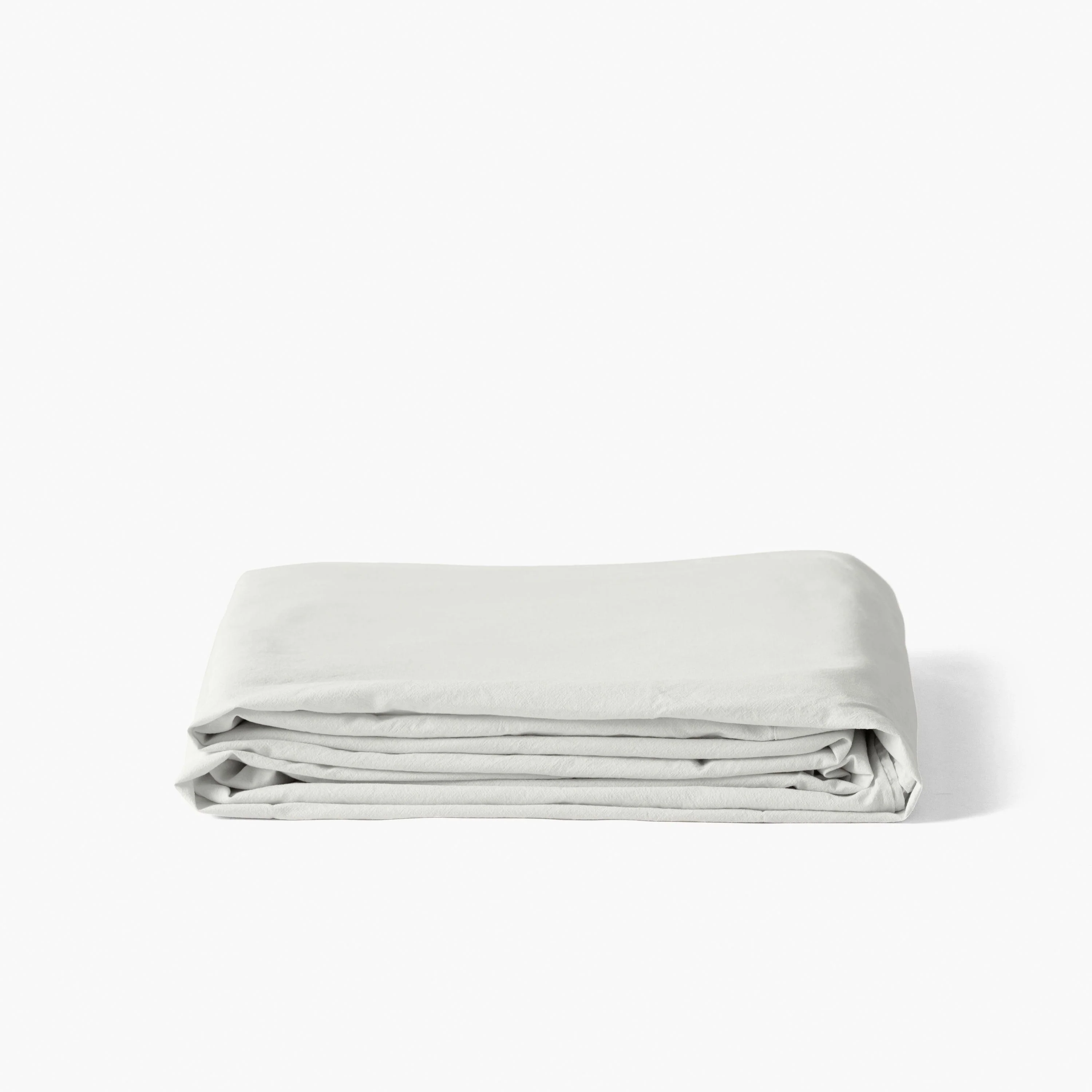 Souffle Organic Cotton Flat Sheet - Cloud