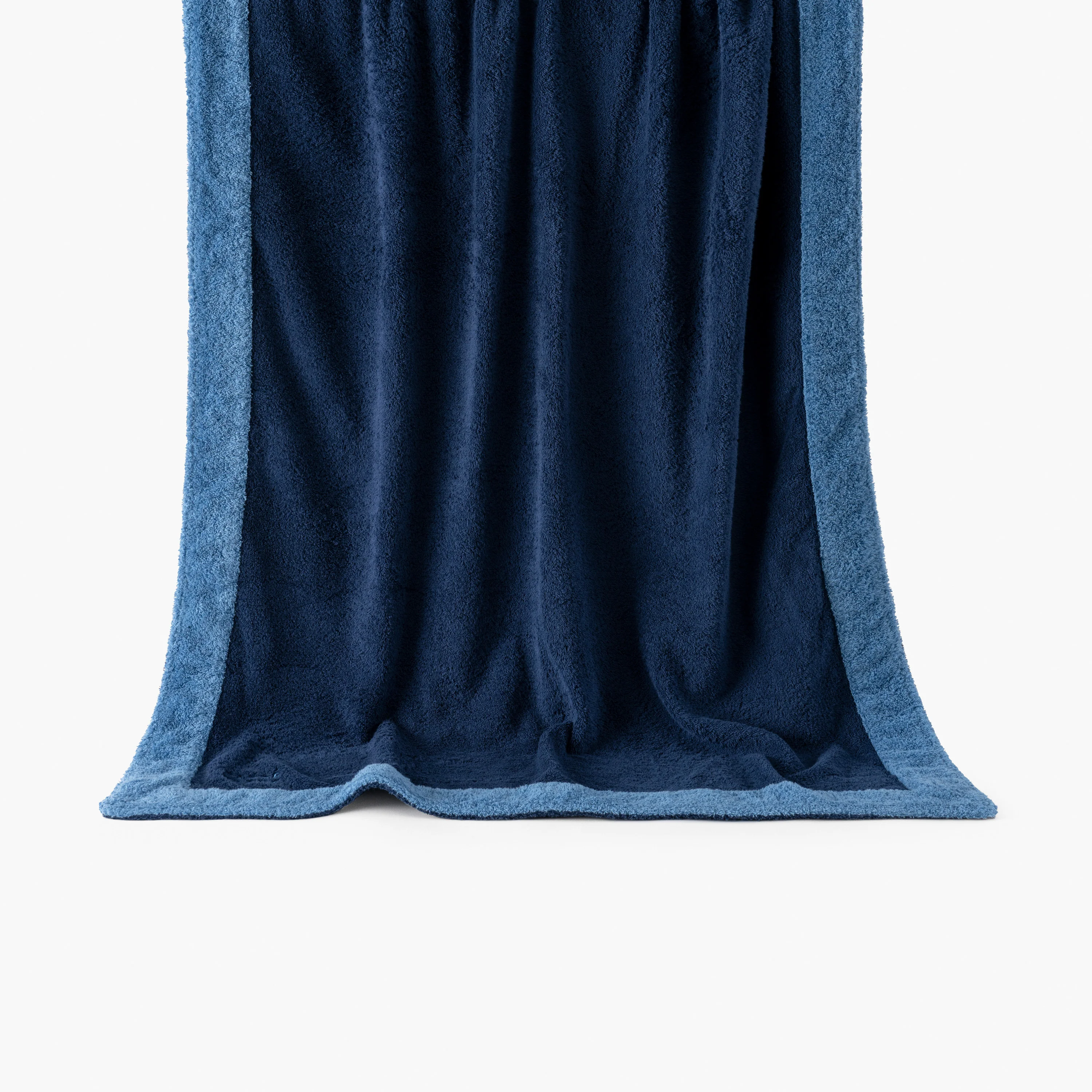 Greg Cotton Beach Towel - Navy