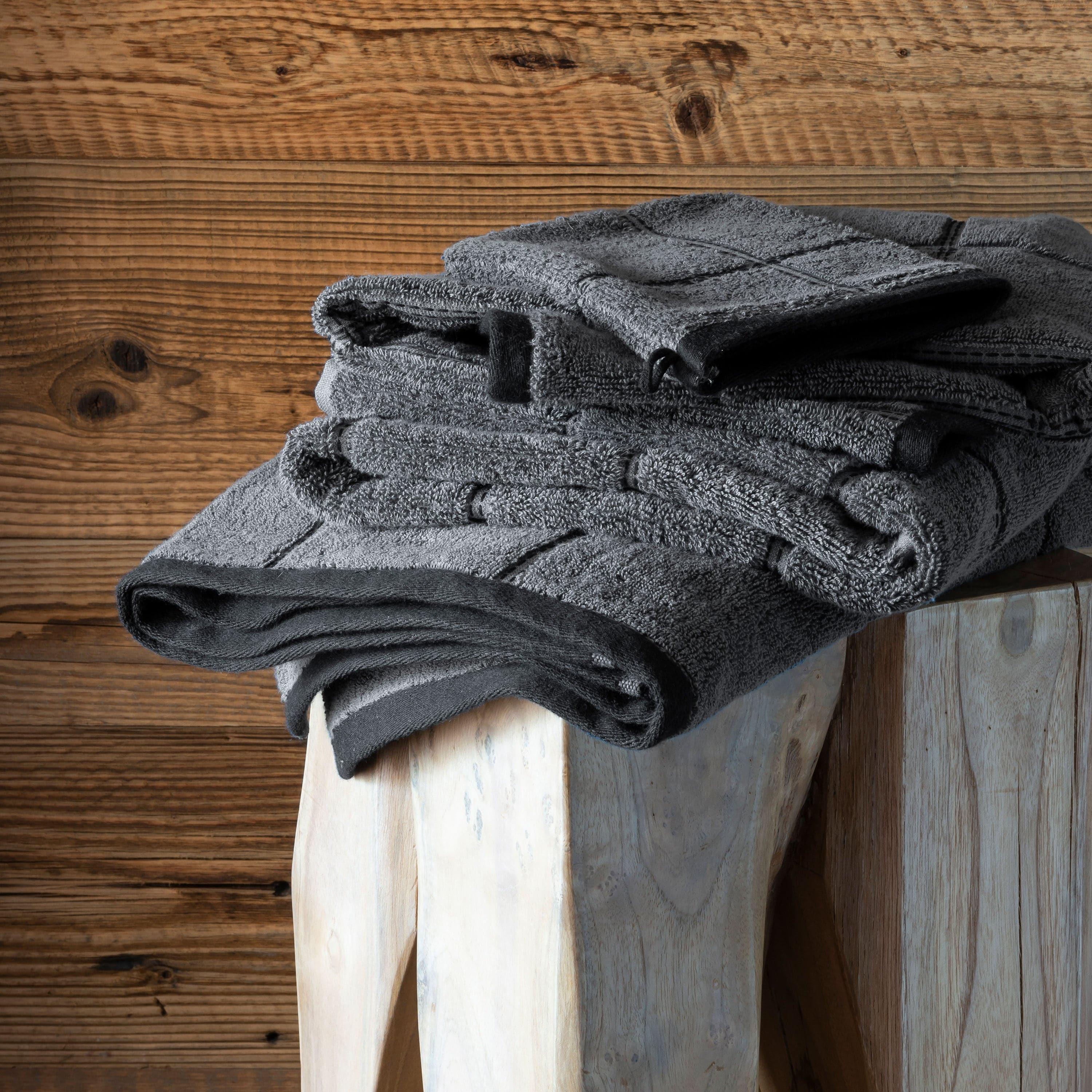 Grizzli Cotton Bath Towel - Grey - Image 2