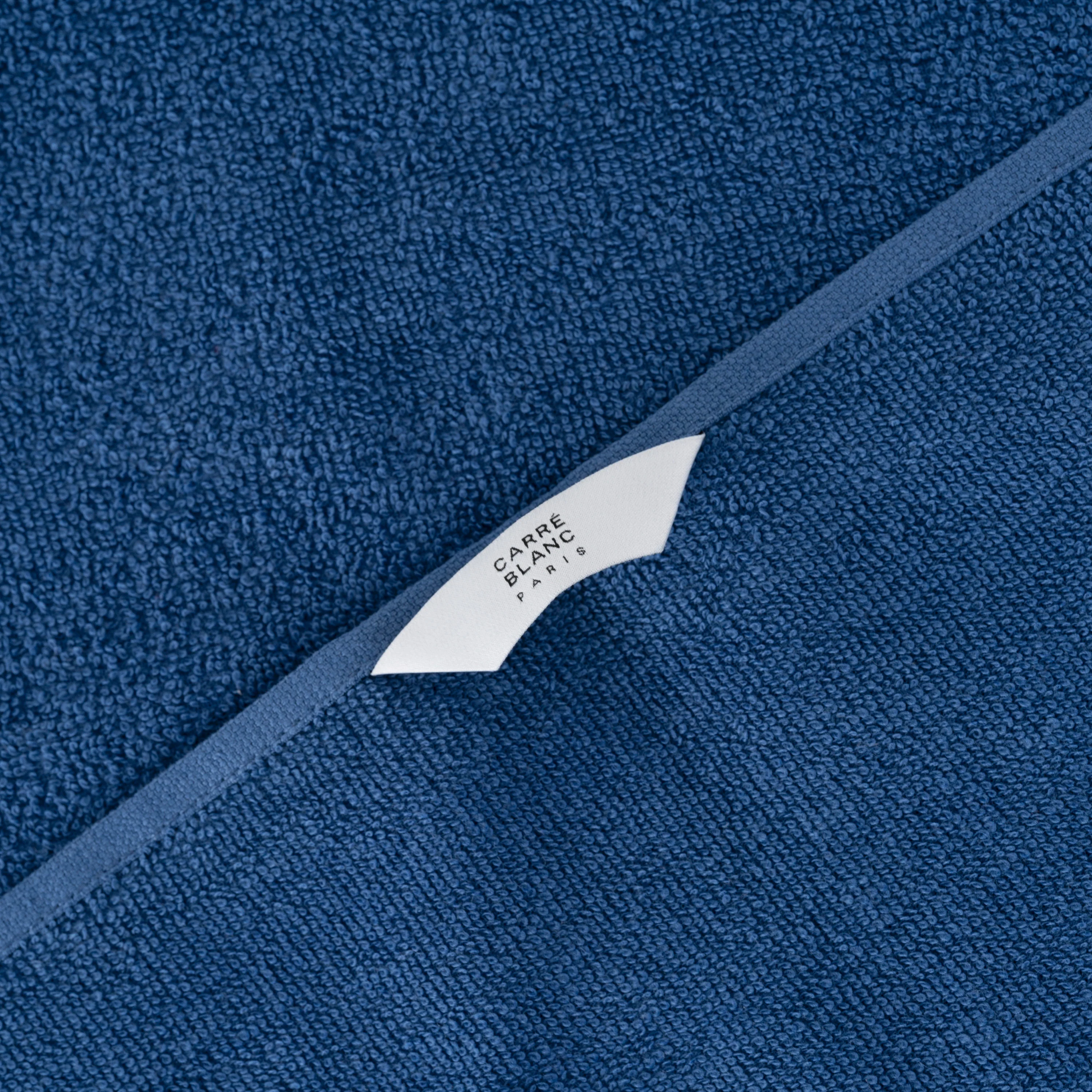 Halfmoon Cotton Hand Towel - Indigo - Image 5