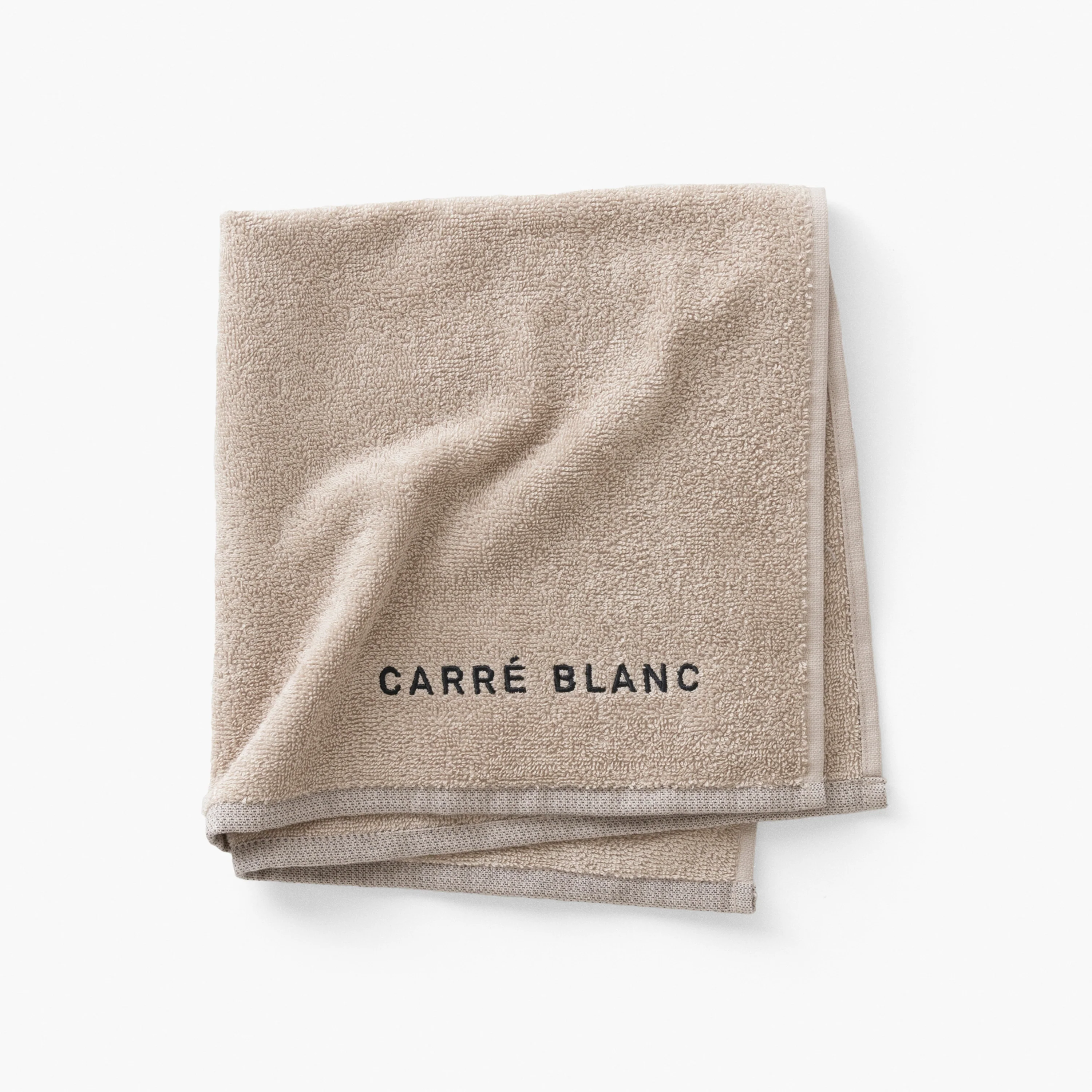 Signature Cotton Hand Towel - Beige