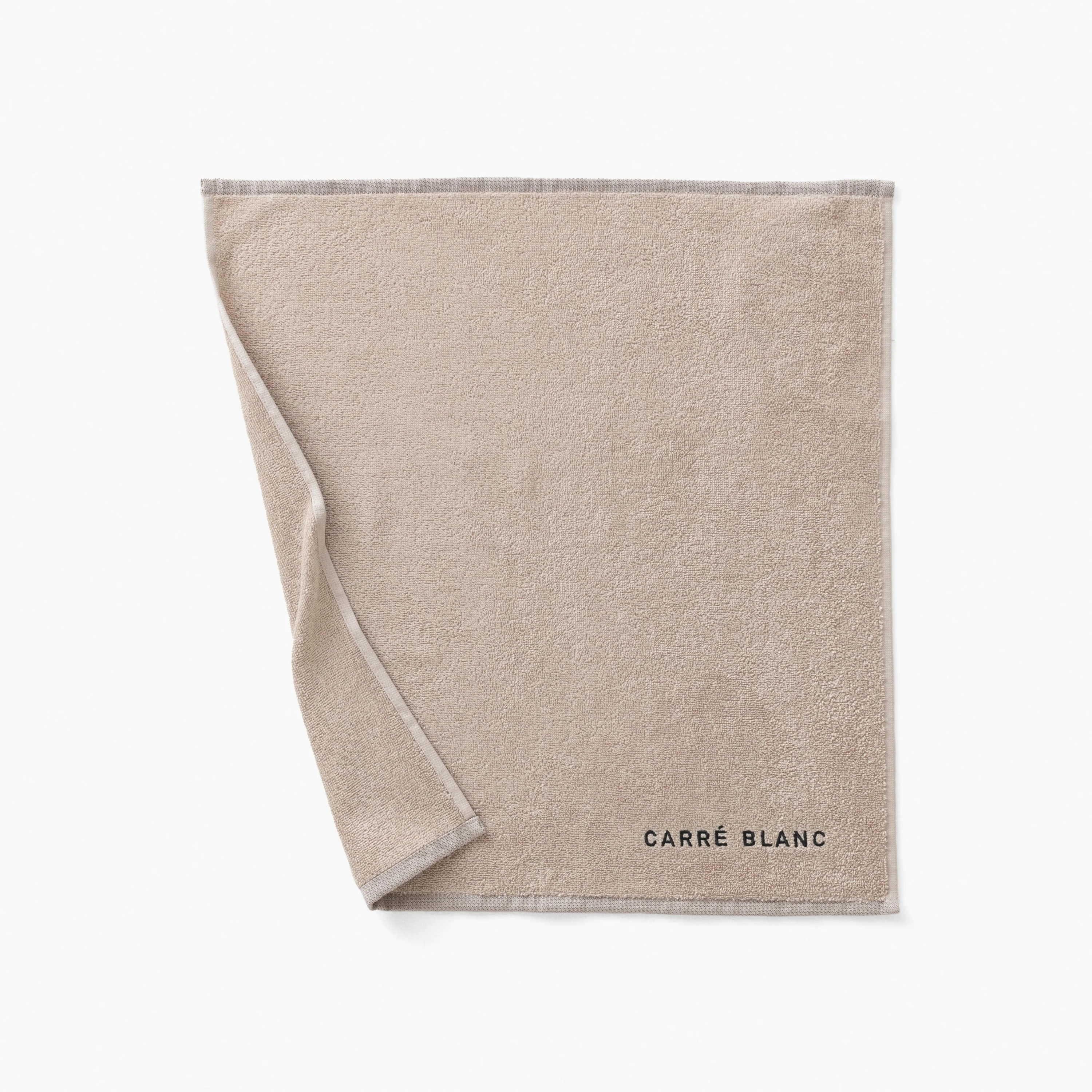 Signature Cotton Hand Towel - Beige - Image 2