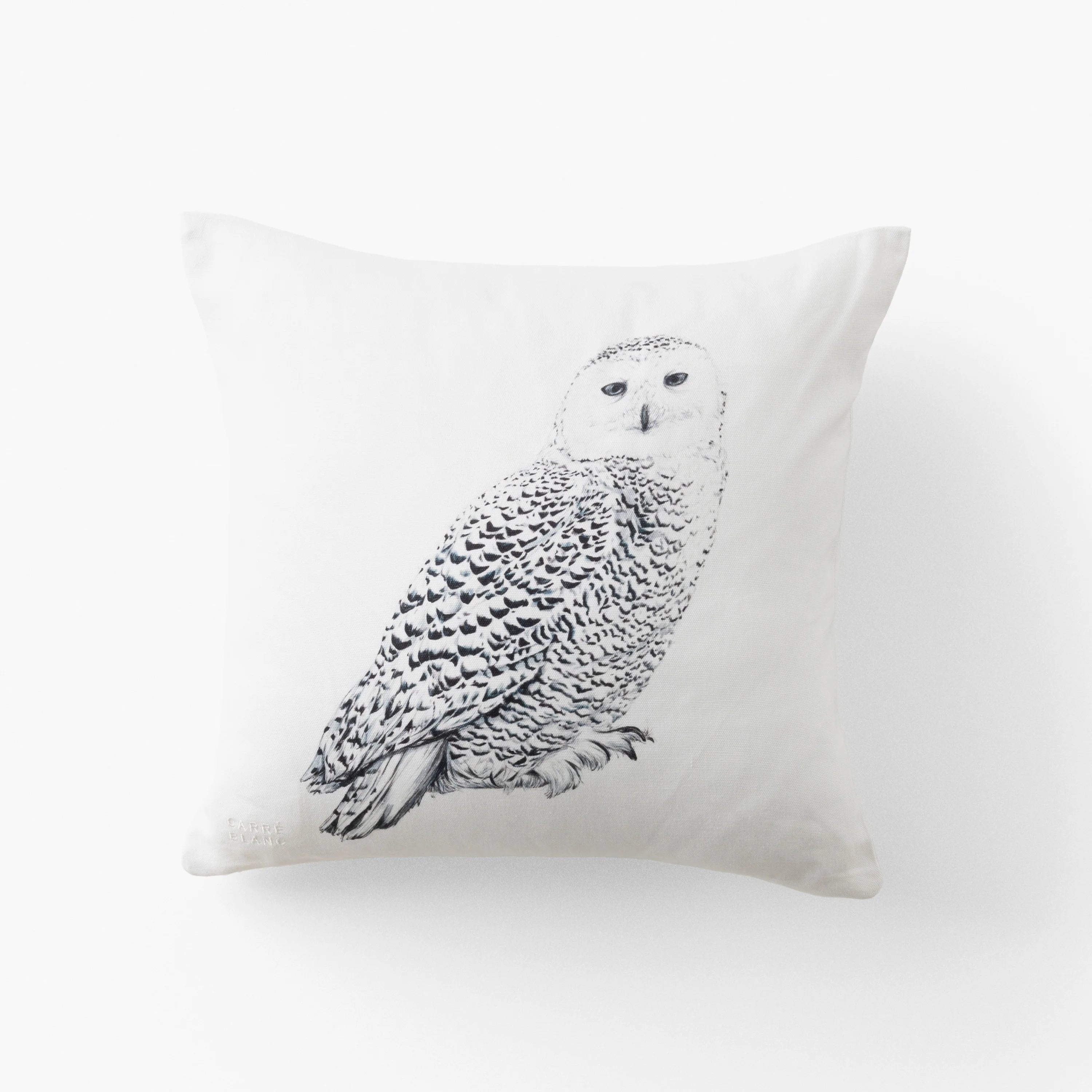 Harfang Square Pillowcase - White