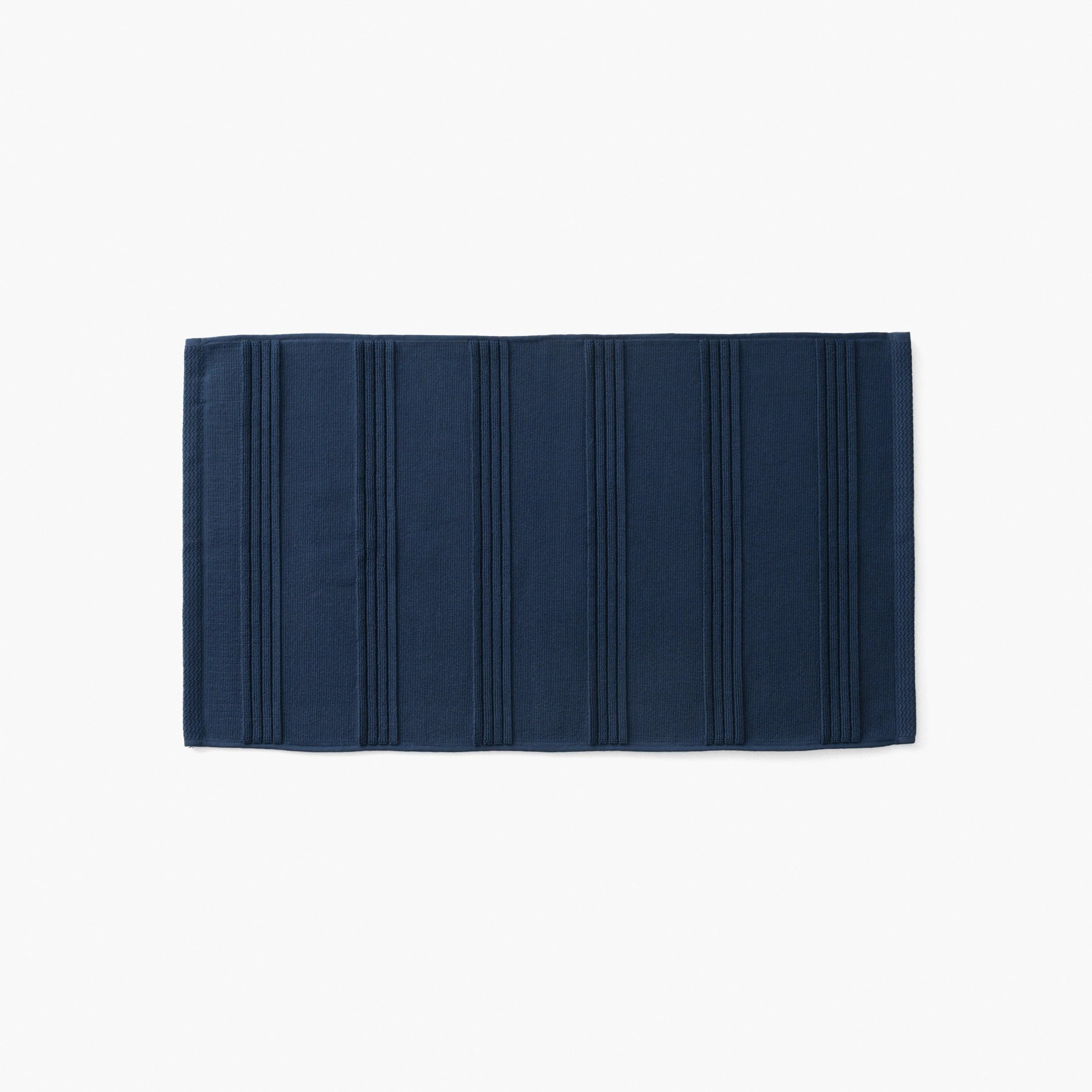 Hypnotic Cotton Bath Mat - Navy