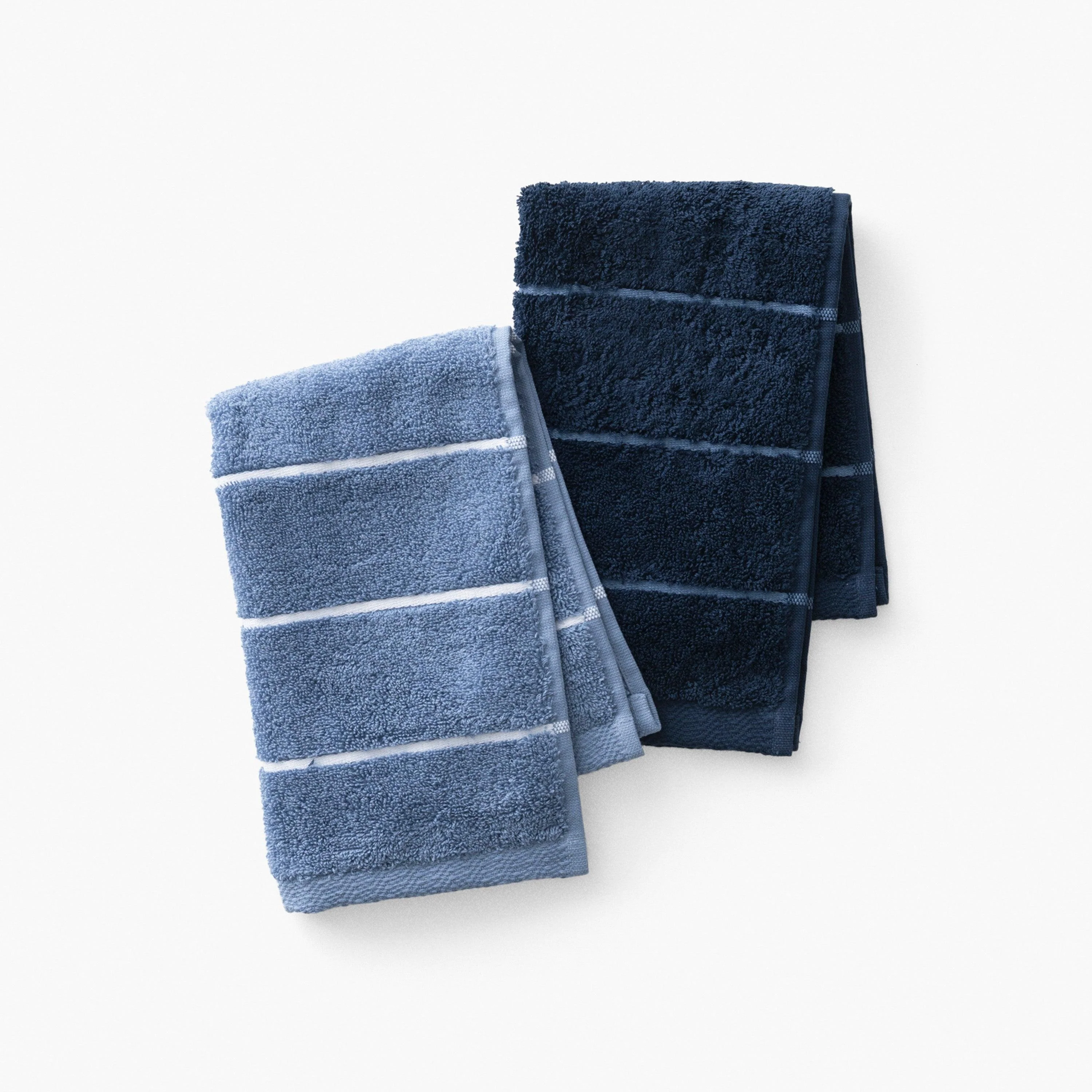 Hypnotic Cotton Guest Towel - Navy - Image 3