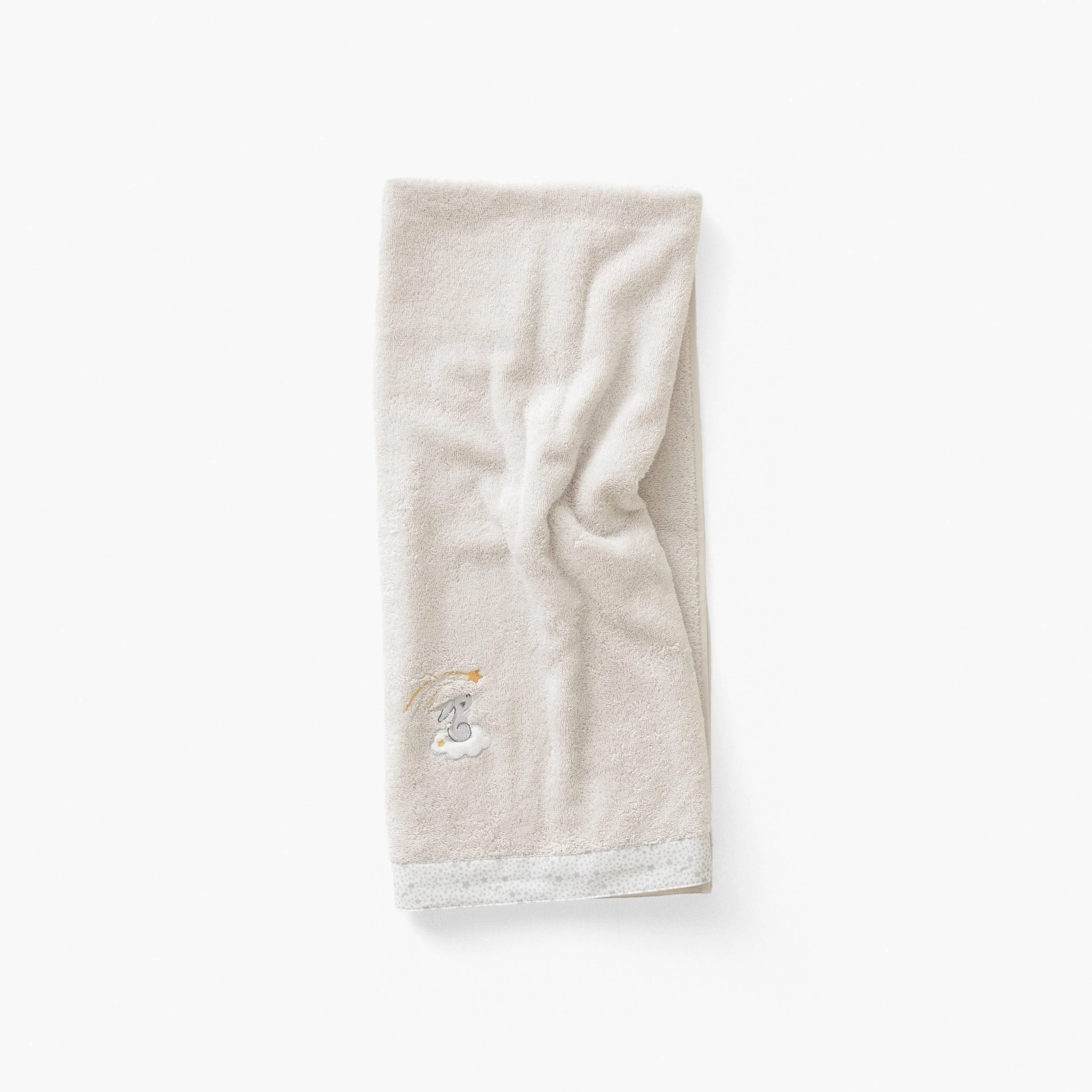 Illumine Organic Cotton Bath Towel - Chalk Grey - Image 7