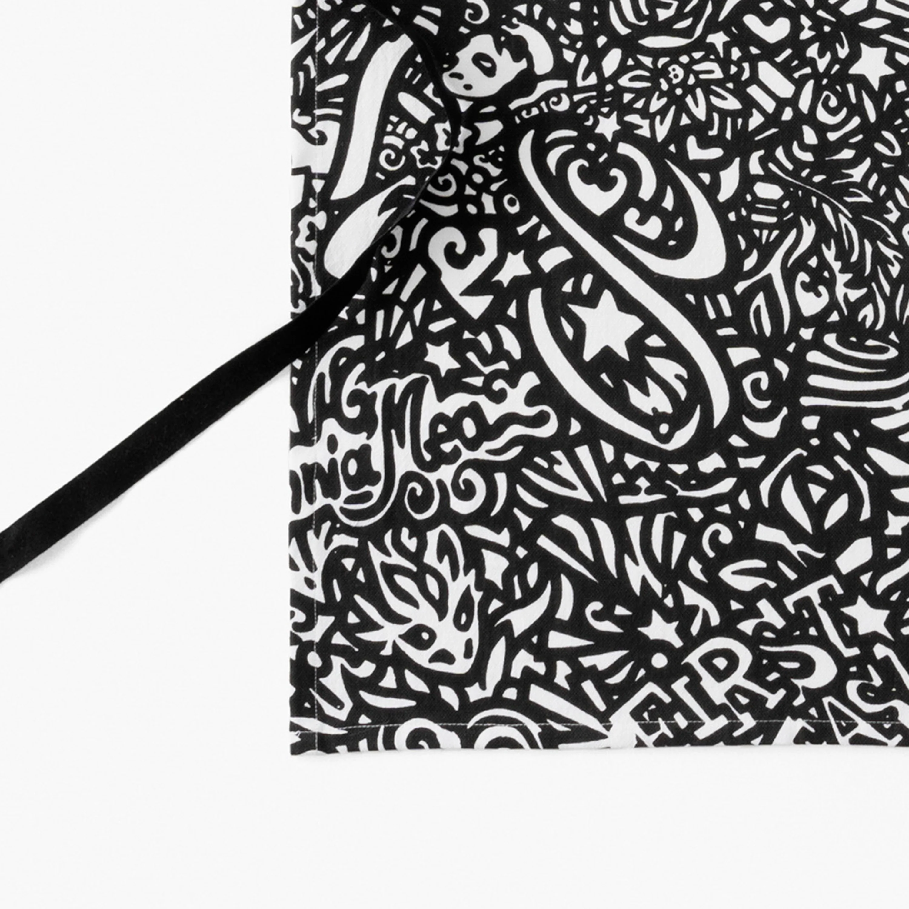 Jakè24 Cotton Kitchen Apron - White - Image 2