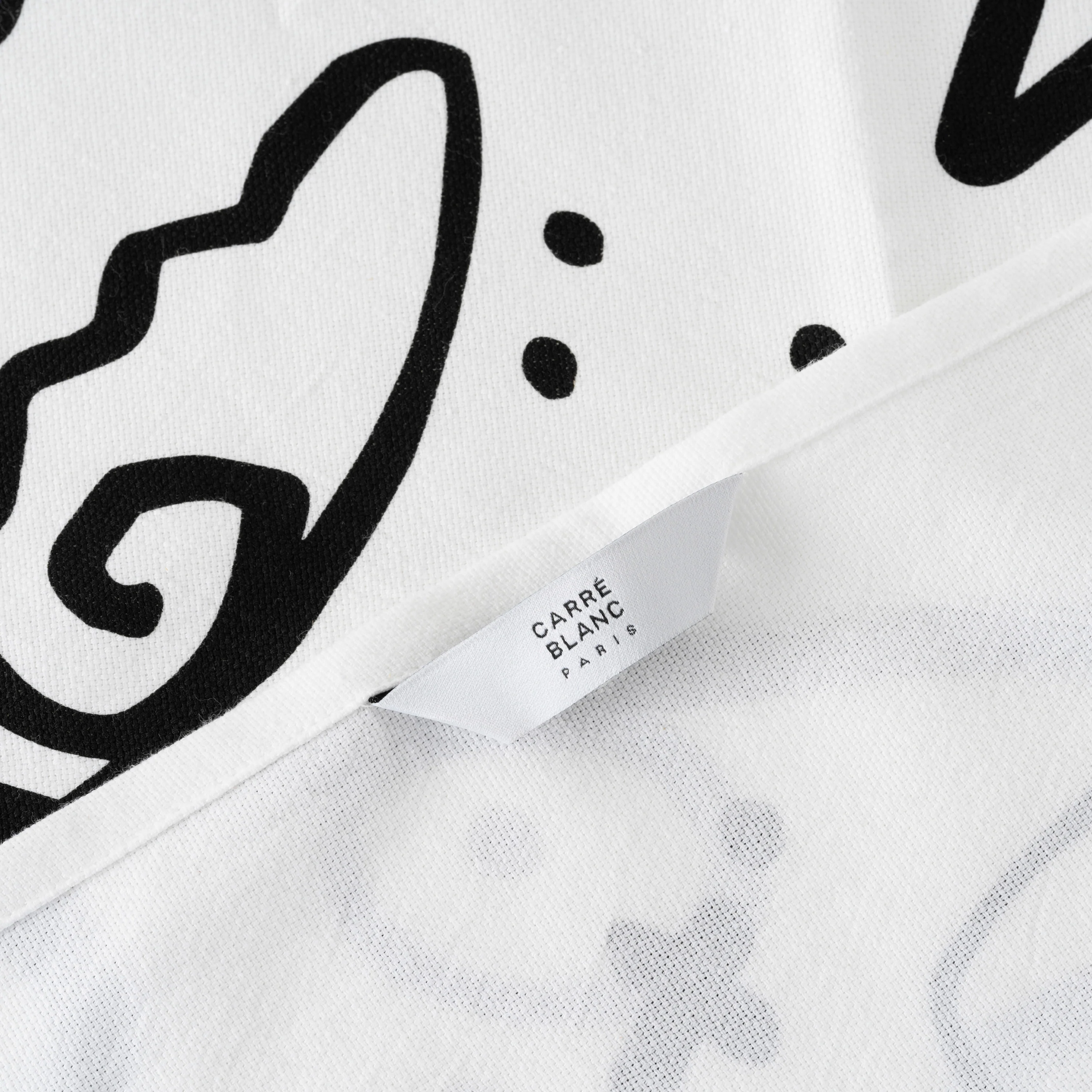 Jakè24 Cotton Kitchen Towel - White - Image 4