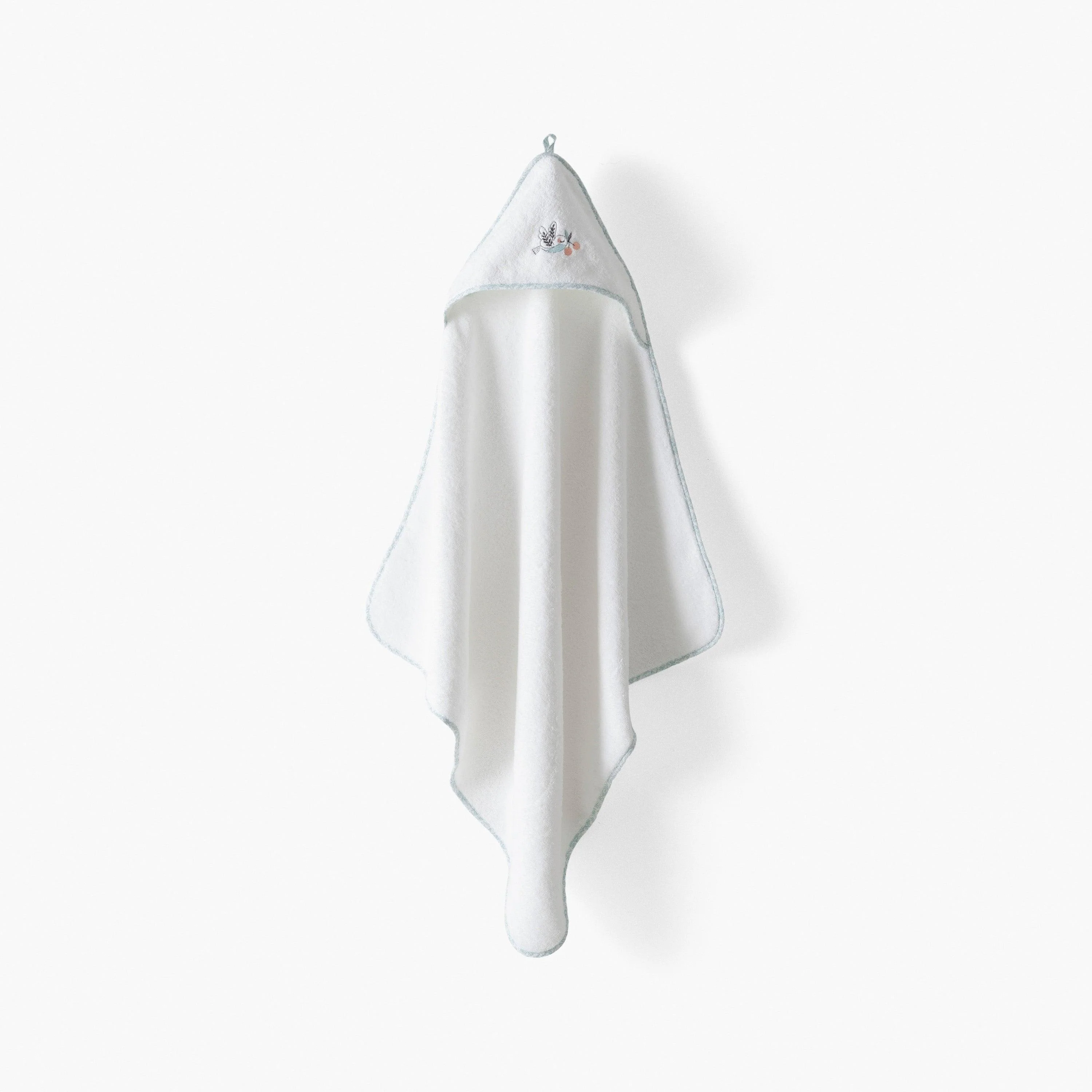 Jardine Organic Cotton Bath Cape - White - Image 2