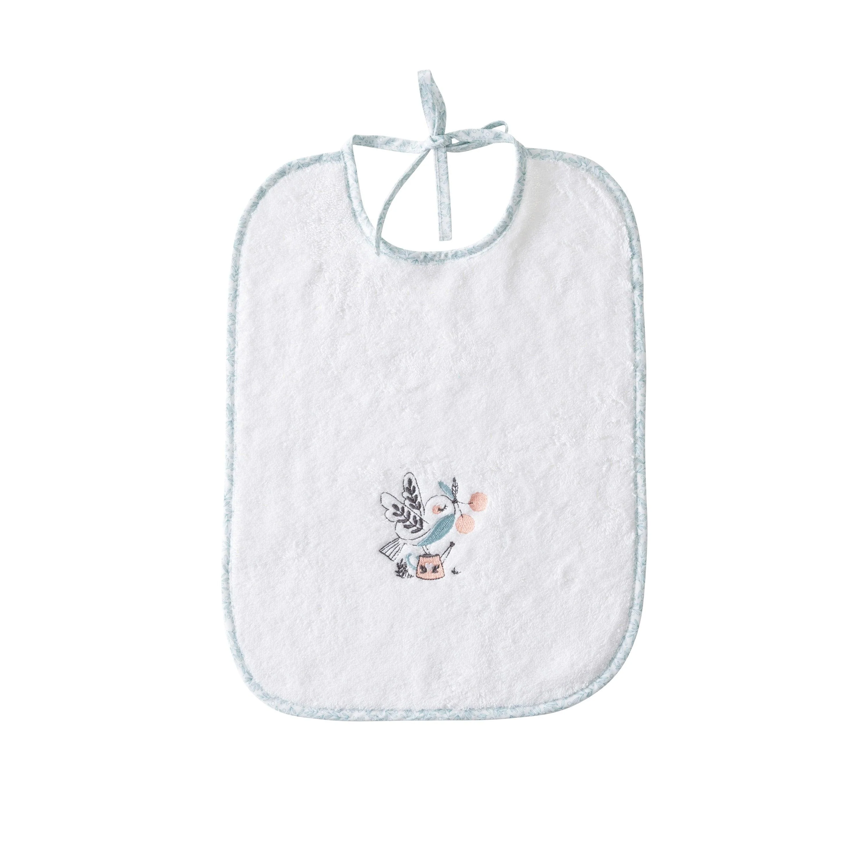 Jardine Organic Cotton Bib - White - Image 4