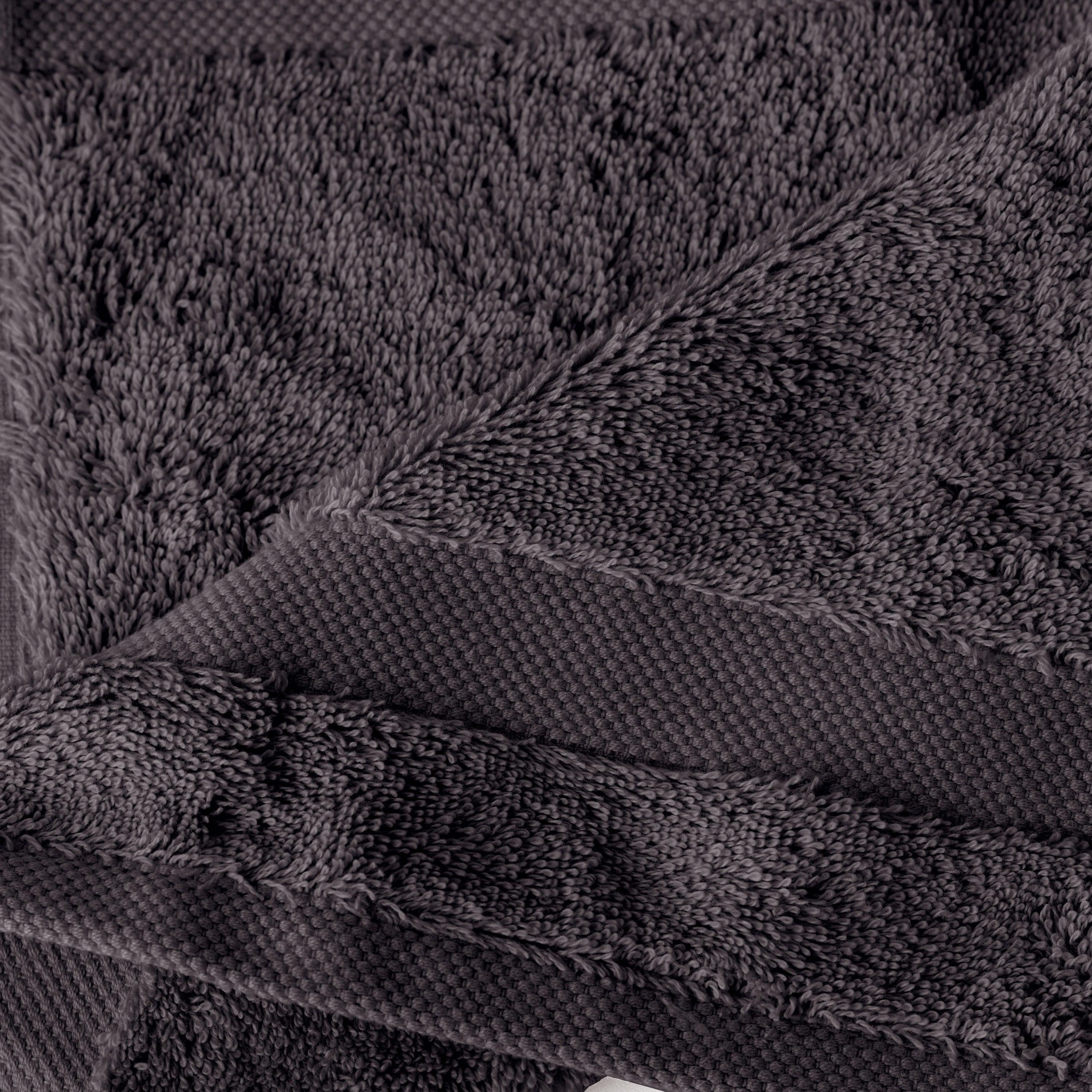 Lola II Cotton Washcloth - Anthracite - Image 4